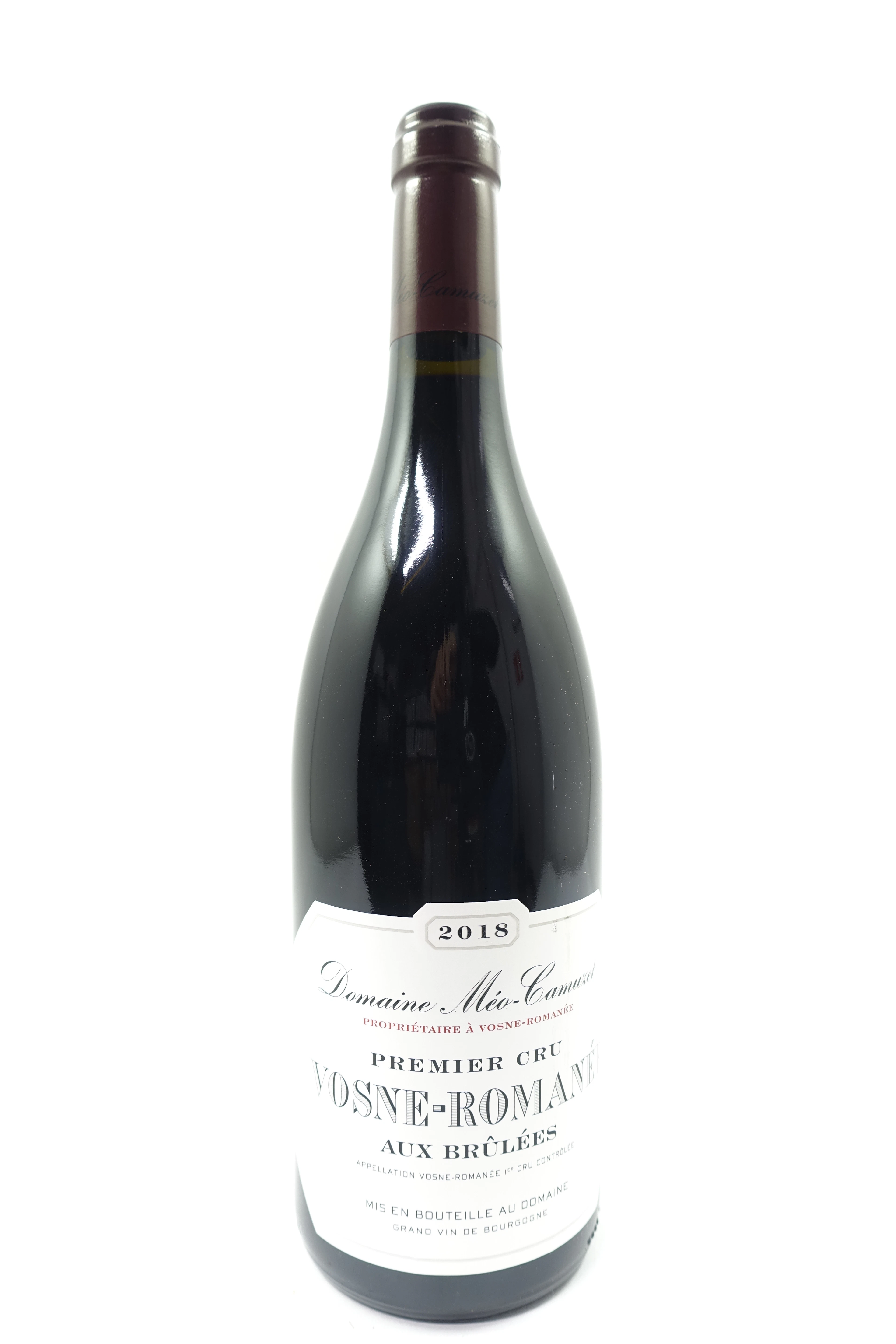 1 bt VOSNE ROMANEE 2018 1er Cru Aux Brulées. Domaine Méo Camuzet