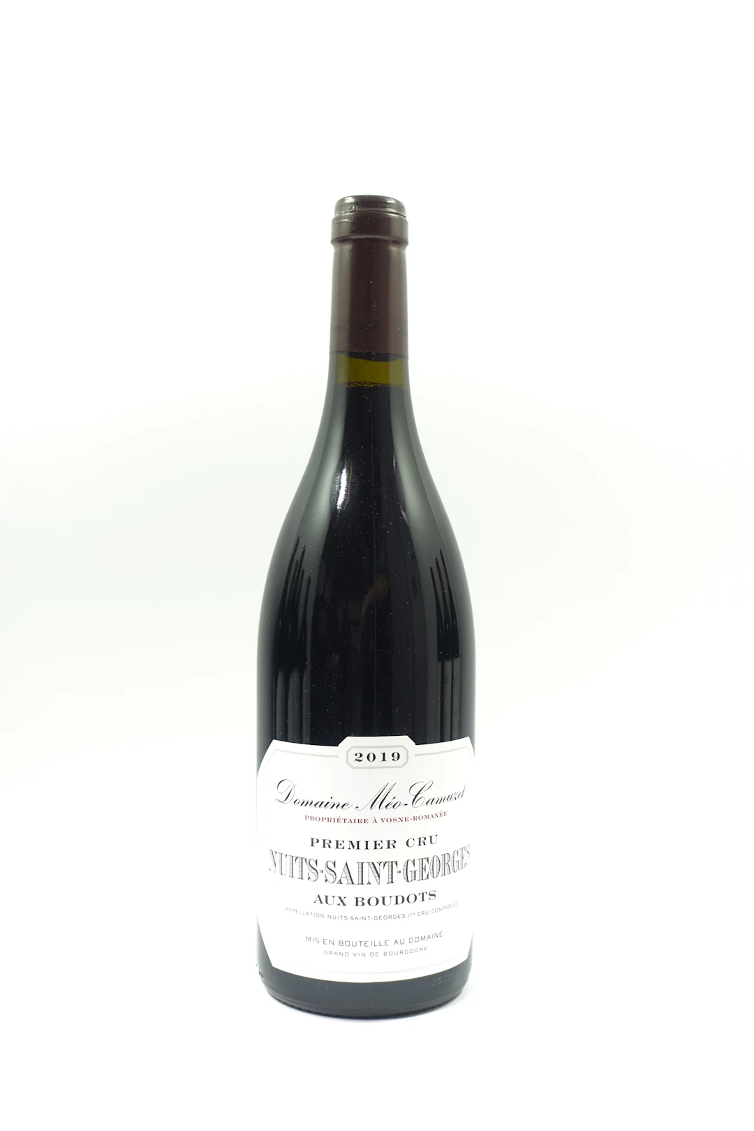 1 bt NUITS SAINT GEORGES 2019 1er Cru Aux Boudots. Domaine Méo Camuzet