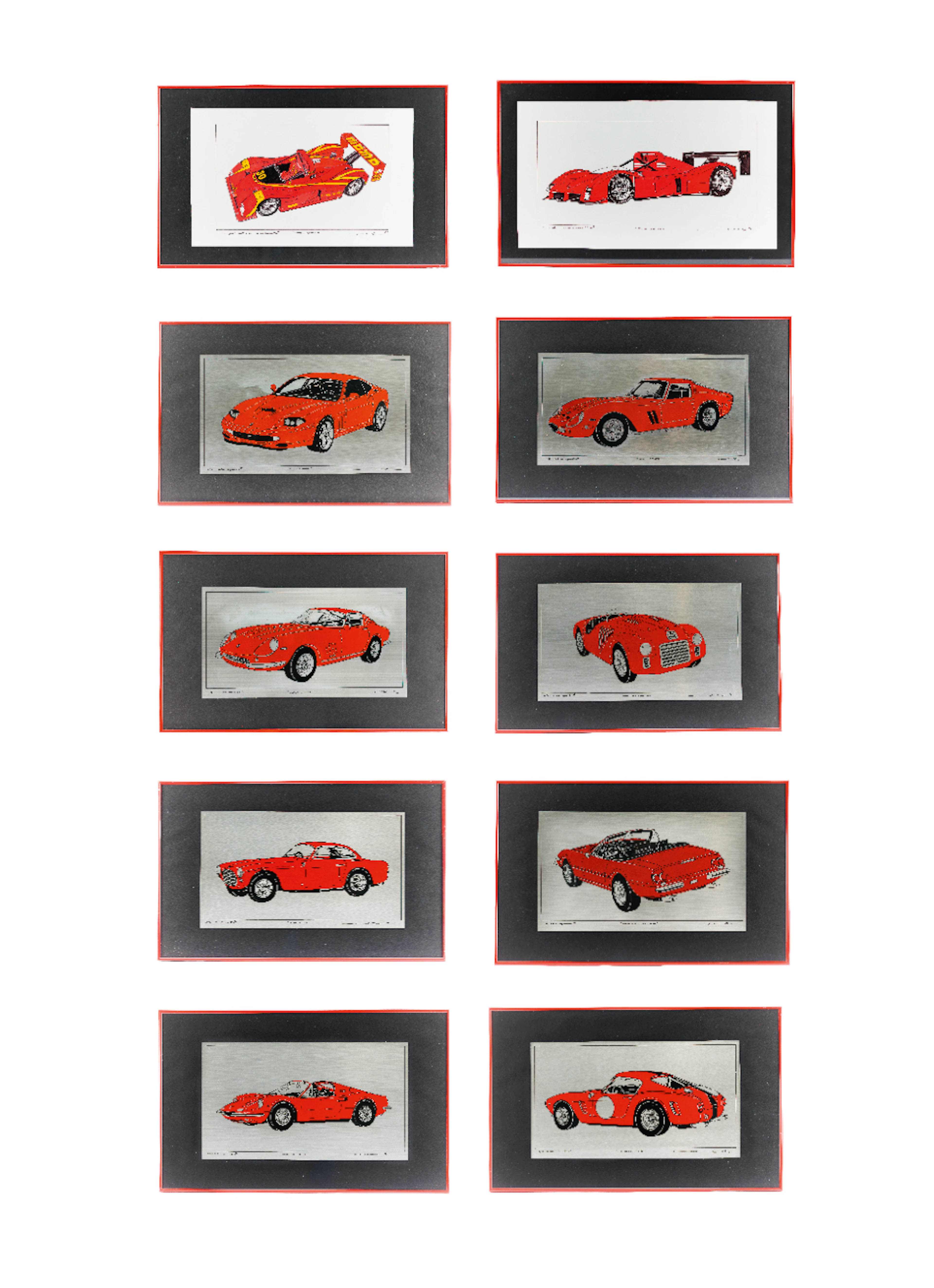 Andreas HENRICH – Framed artworks