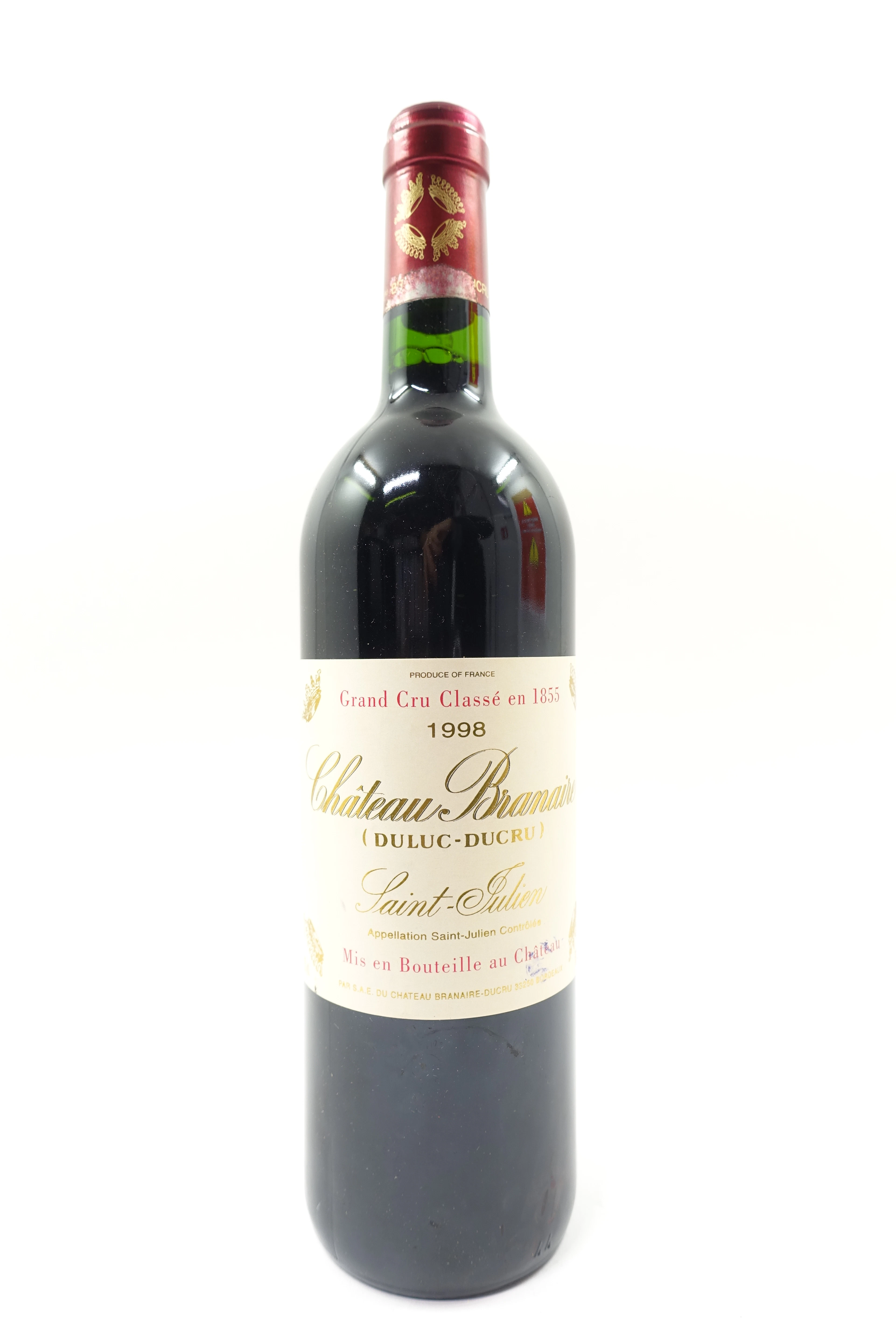 1 bt CH BRANAIRE DUCRU 1998 4è GC Saint Julien