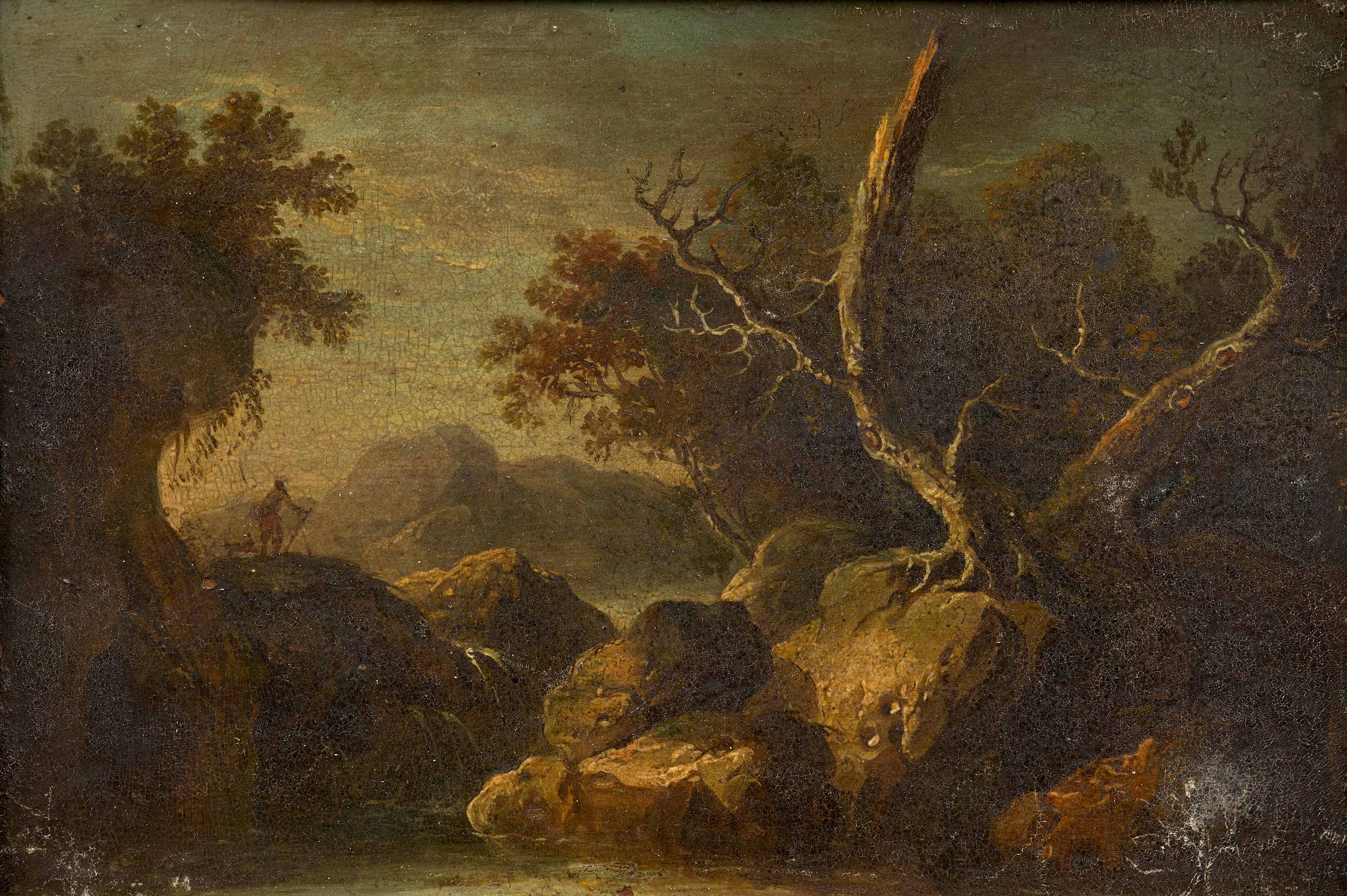 Louis-Philippe CRÉPIN, dit CRÉPIN d'ORLÉANS Paris, 1772 - 1851 Promeneur