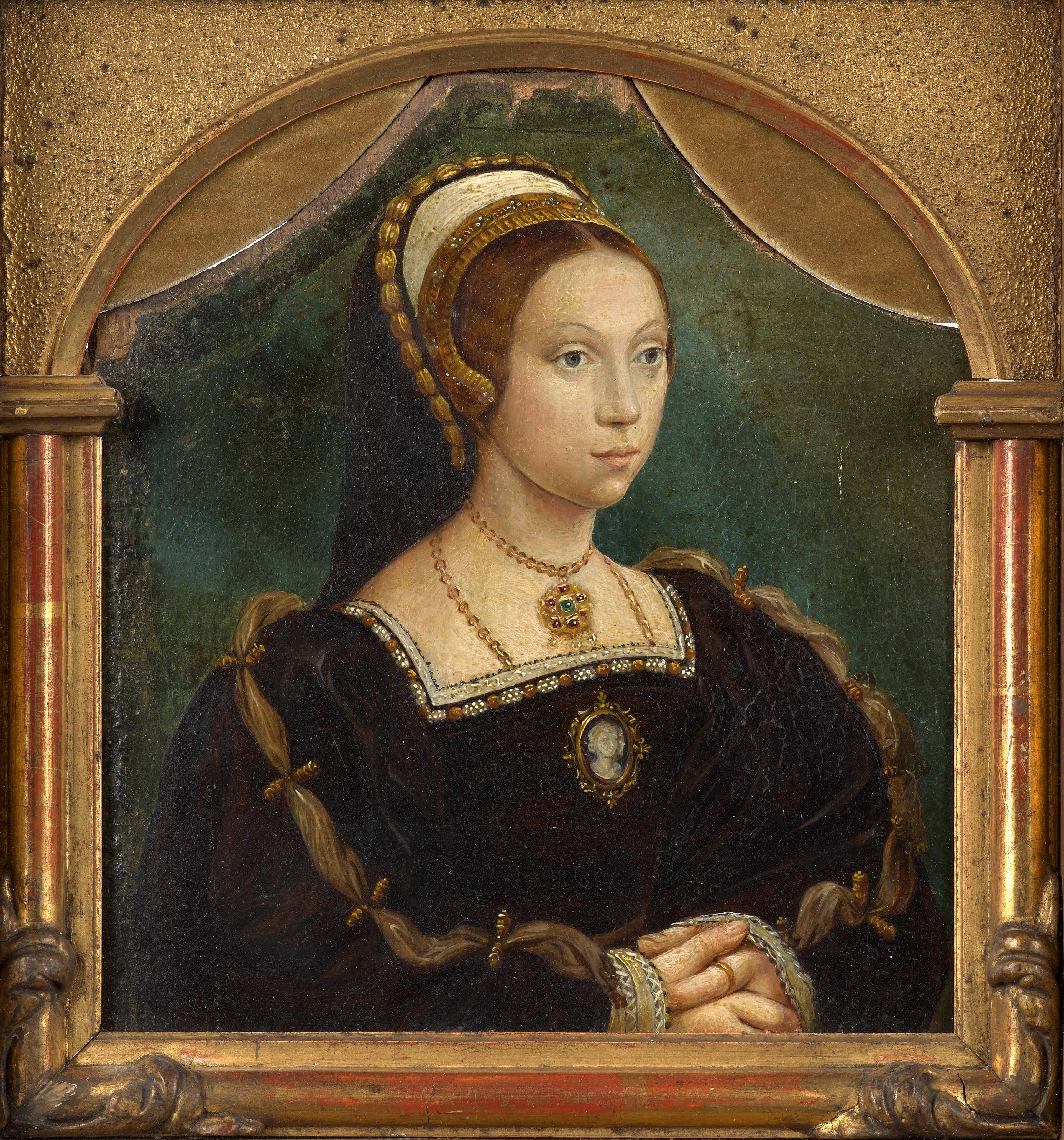 Dans le goût de Hans Holbein Portrait de Catherine Howard
