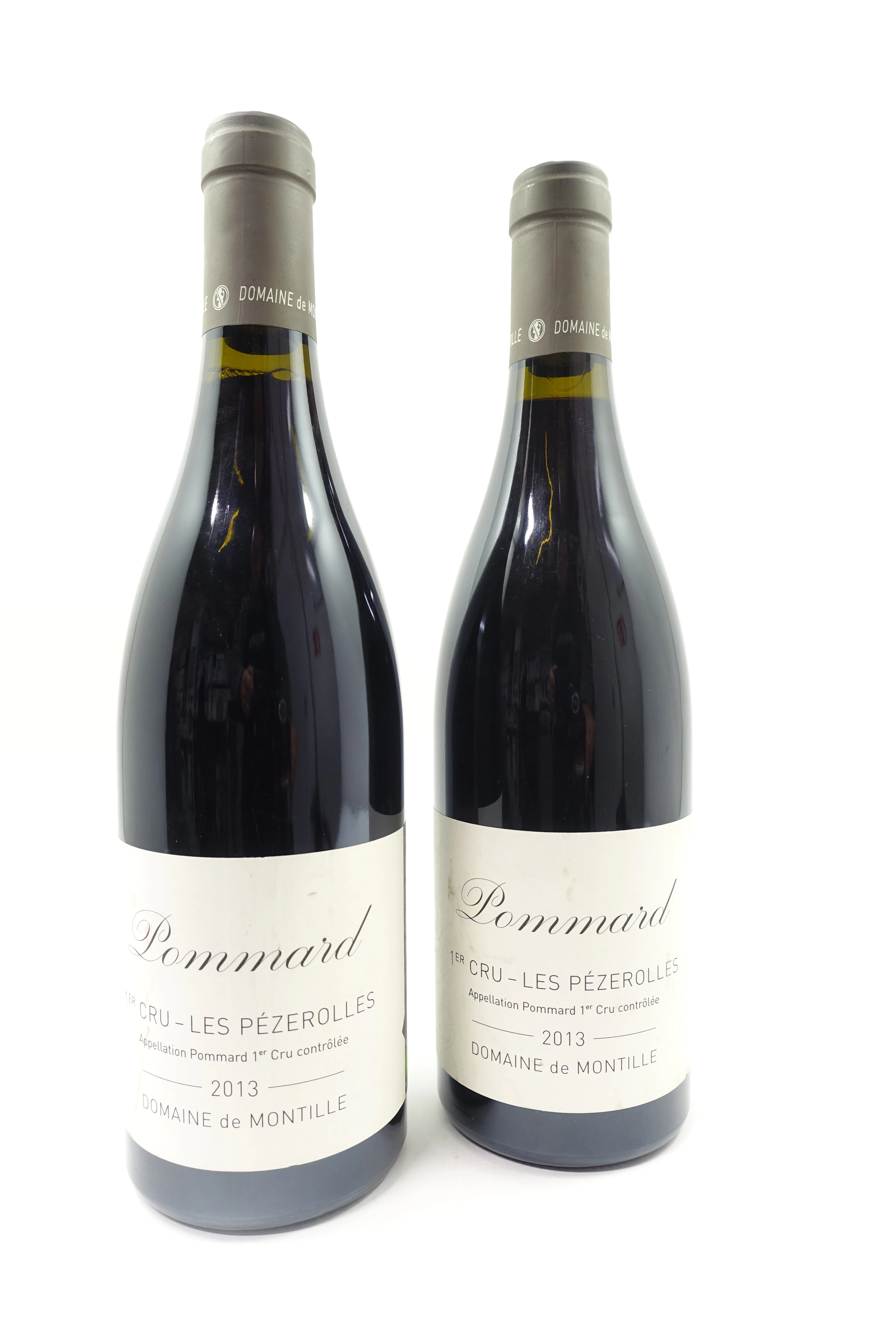 2 bts POMMARD 2013 1er Cru Pézerolles. Domaine de Montille