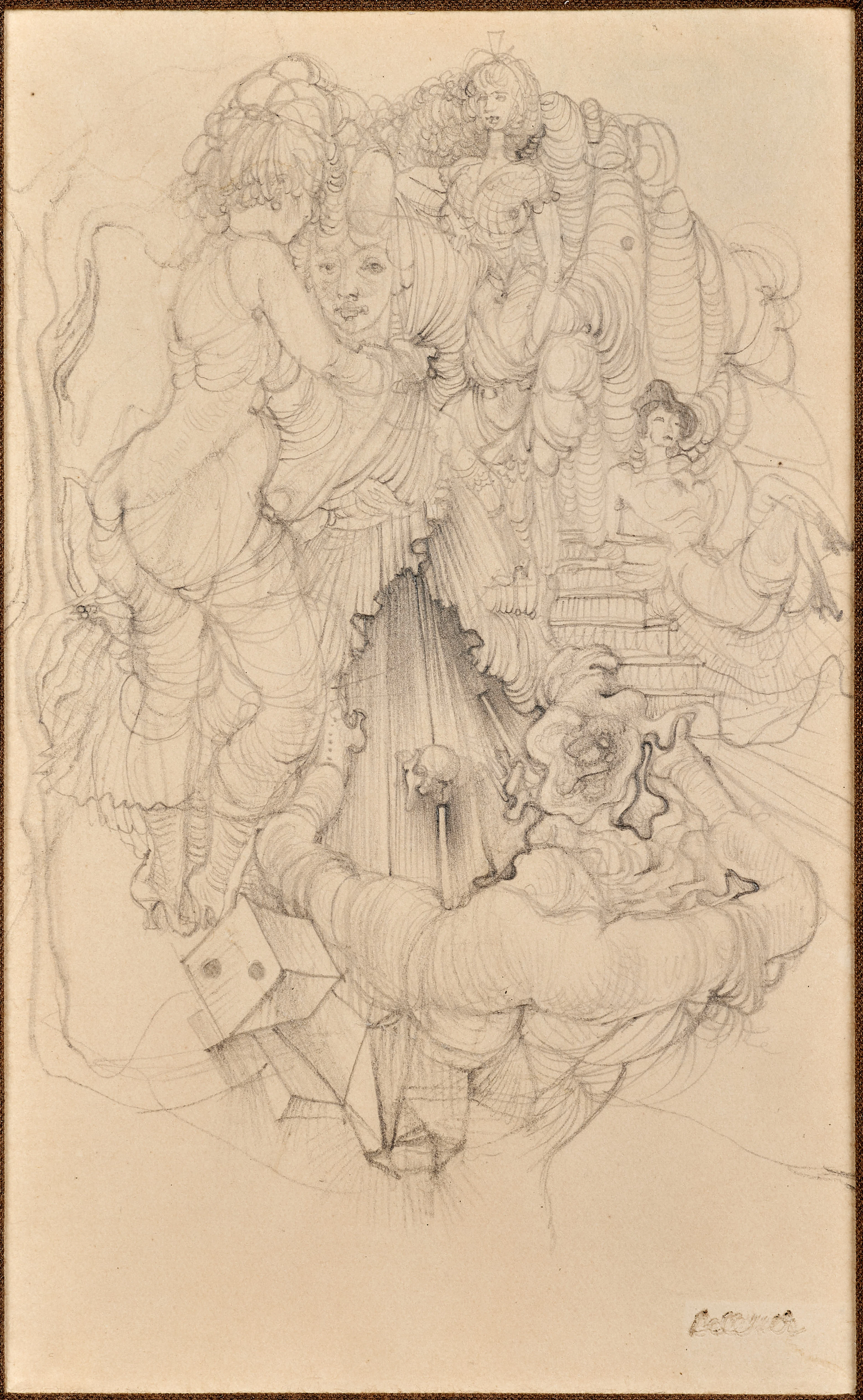 Hans BELLMER 1902-1975 Sans titre - circa 1942