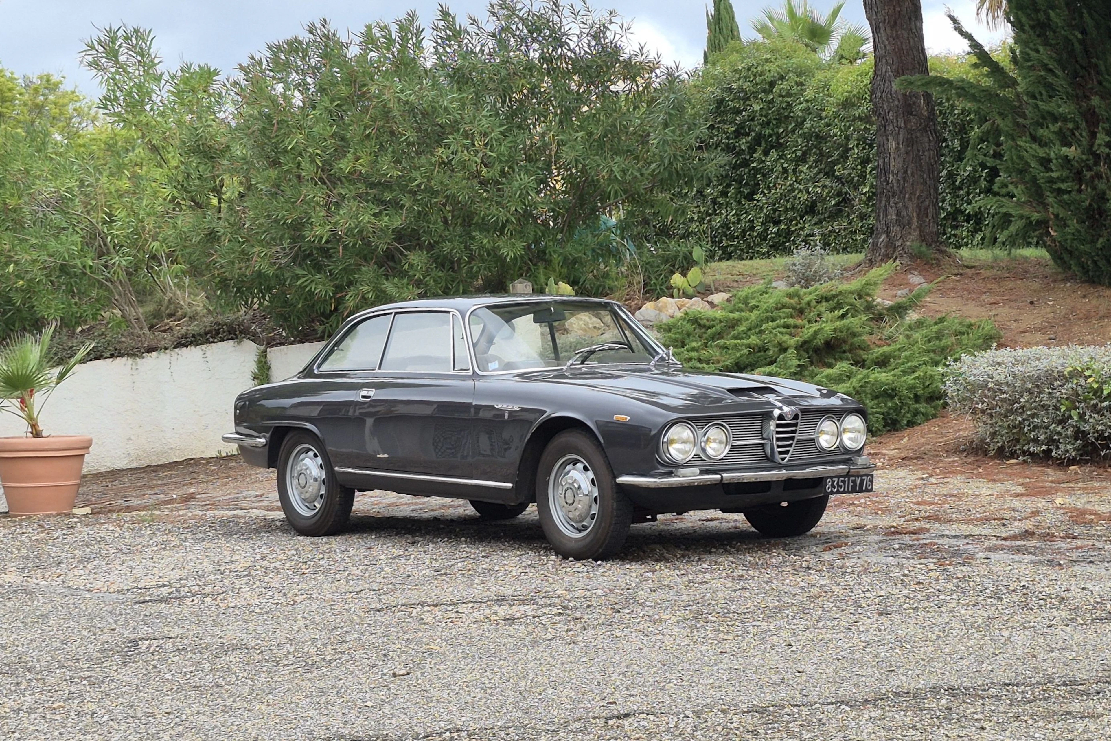 1967 Alfa Romeo 2600 Sprint coupe ex “Fifi” Étancelin No reserve