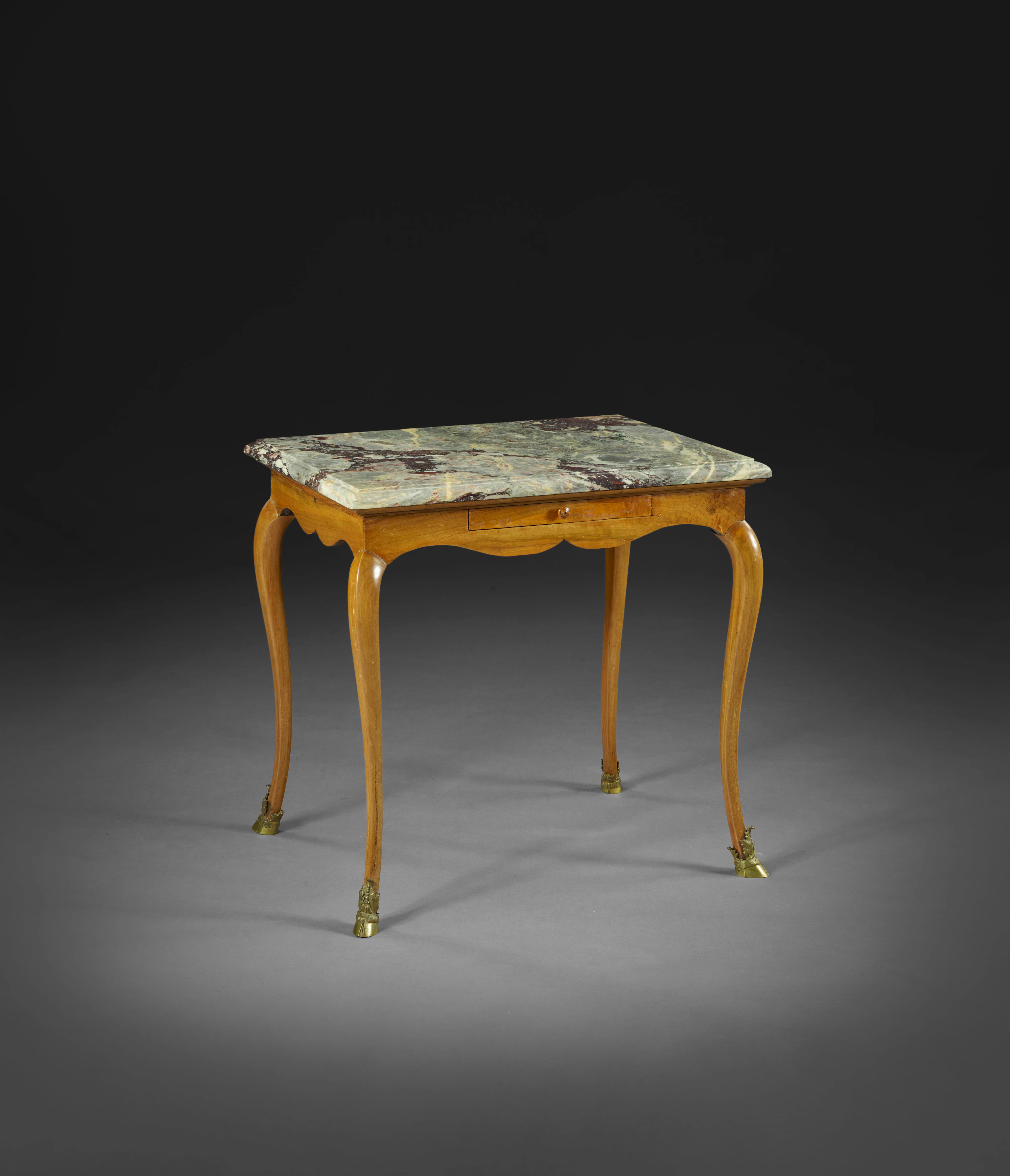 TABLE EN CABARET, TRAVAIL SUISSE DU MILIEU DU XVIIIe SIÈCLE, BERNE