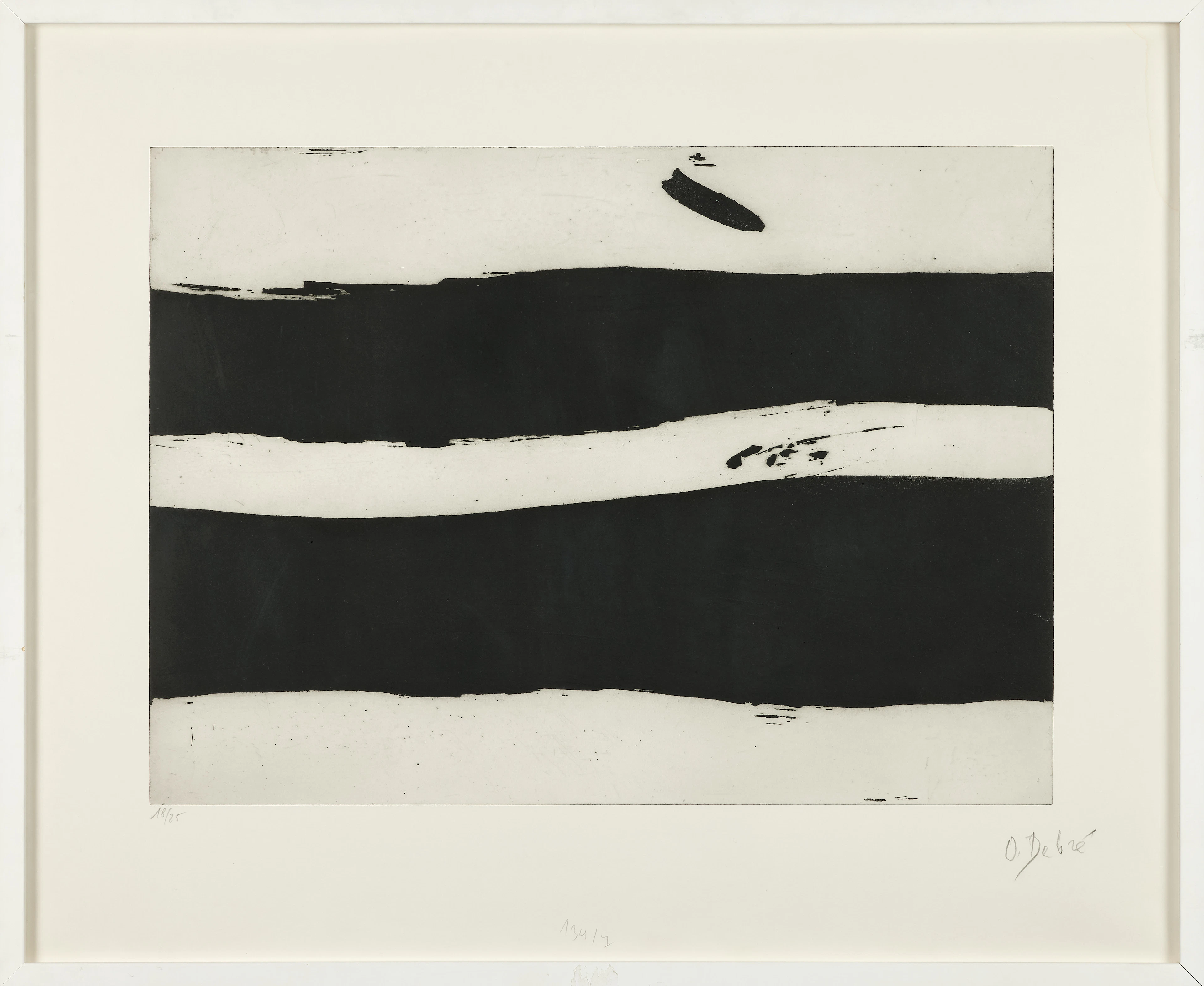 Olivier DEBRÉ 1920-1999 Ecclésiaste - 1999 1 planche