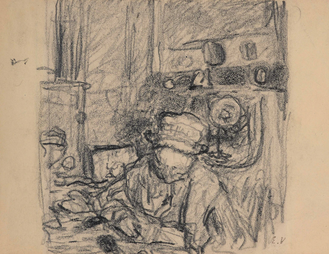 Madame Vuillard, rue de Calais - circa 1916-1920