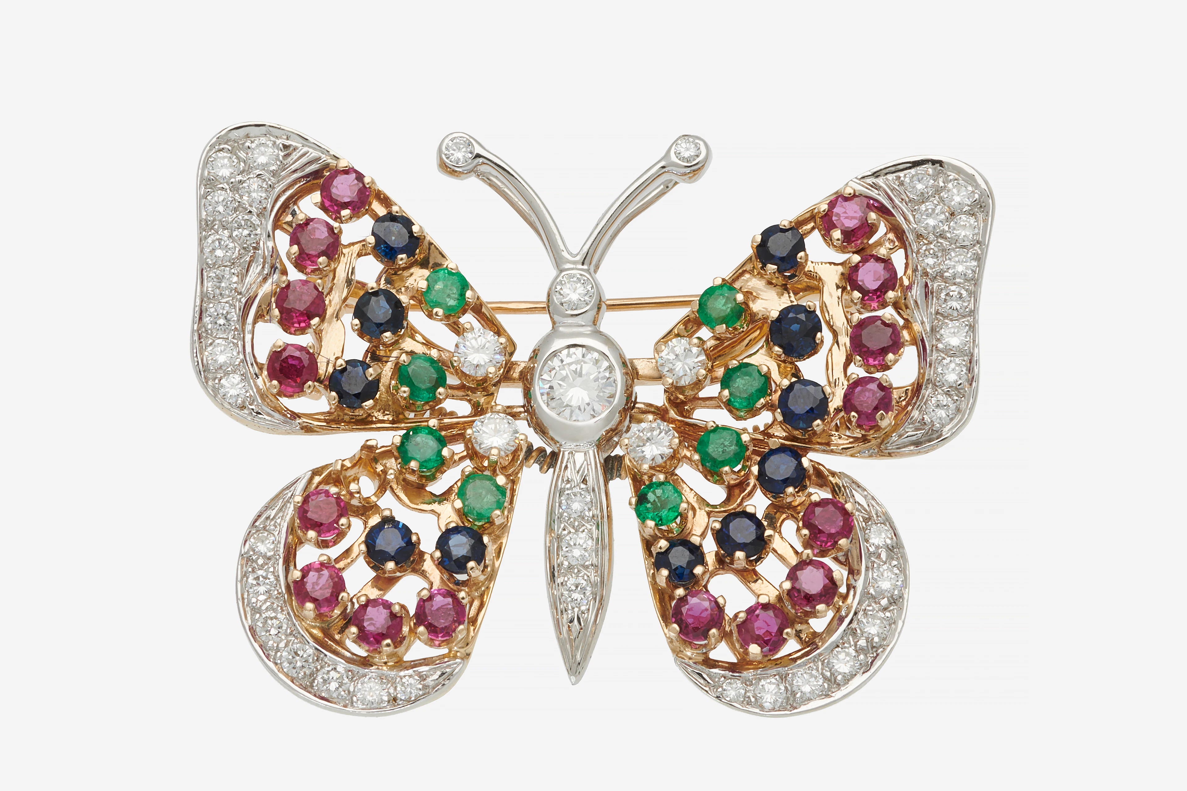 Broche trembleuse "Papillon"