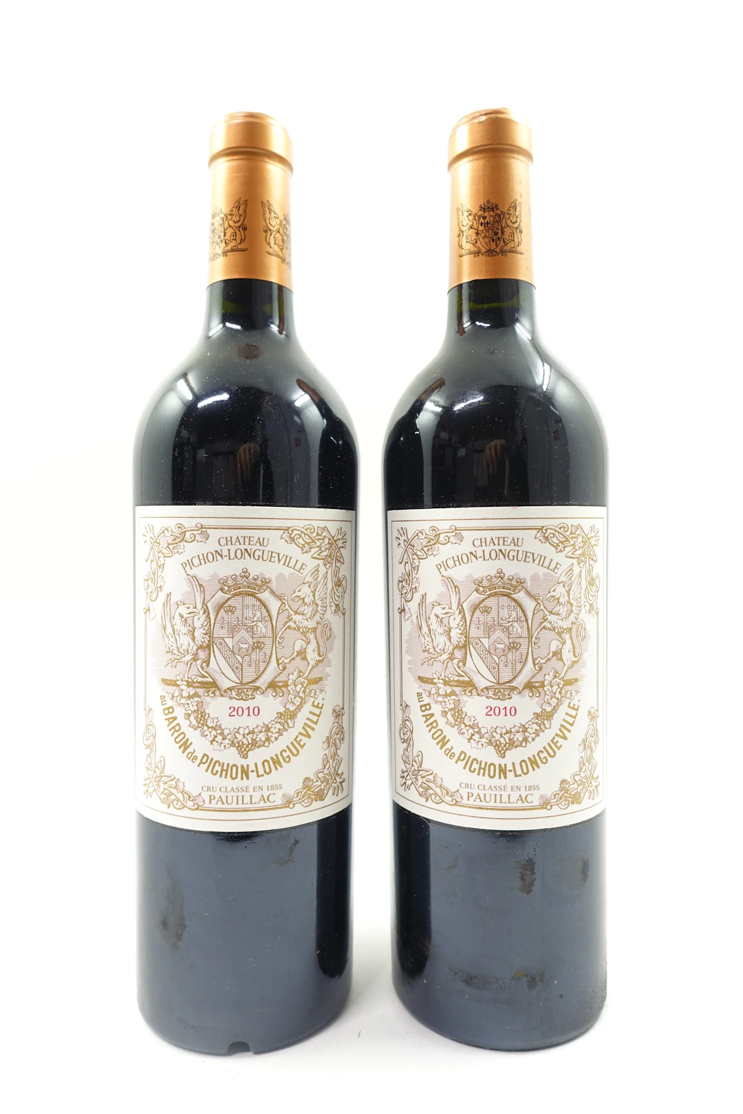 6 bts CH PICHON LONGUEVILLE BARON 2010 2è GC Pauillac
