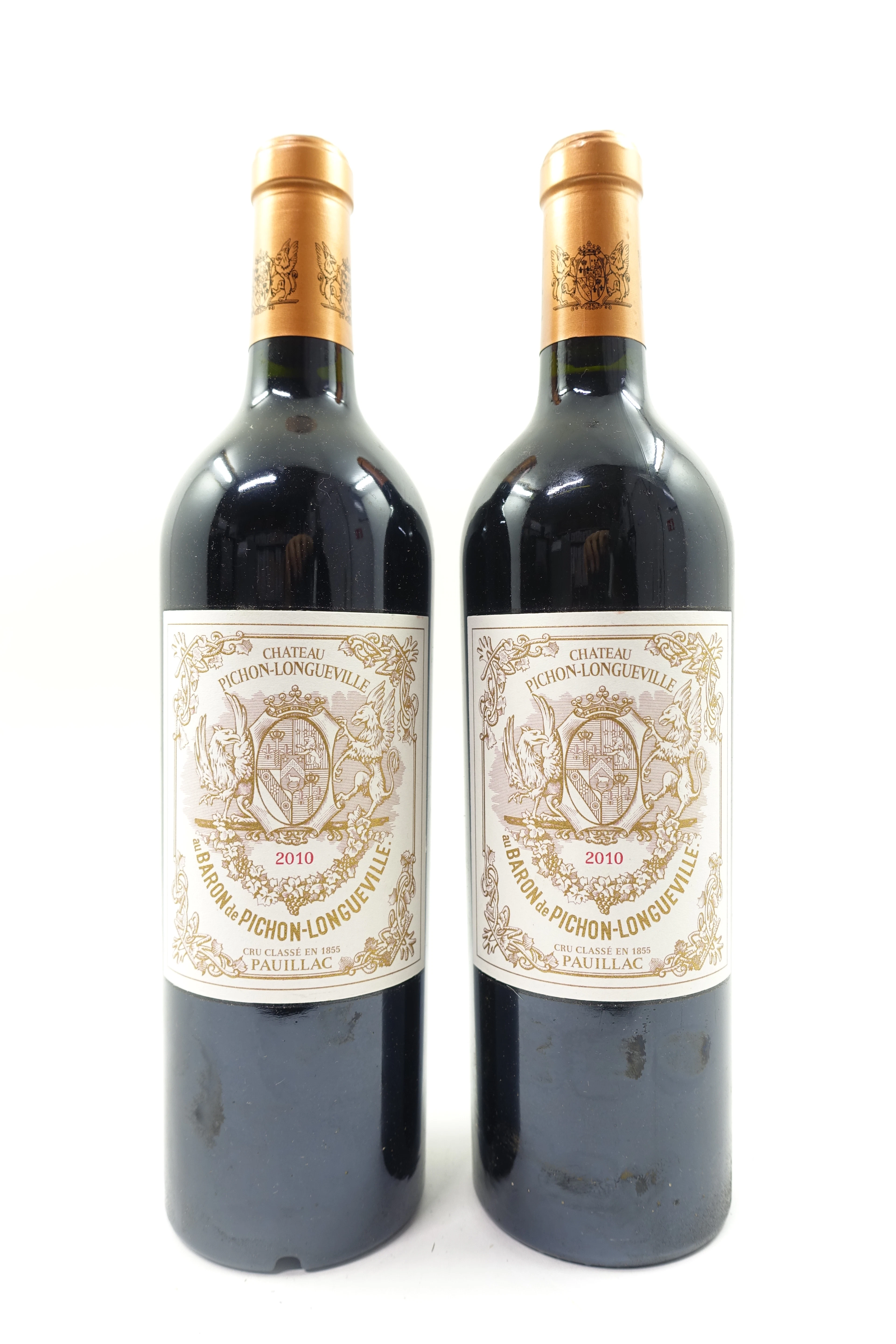 6 bts CH PICHON LONGUEVILLE BARON 2010 2è GC Pauillac