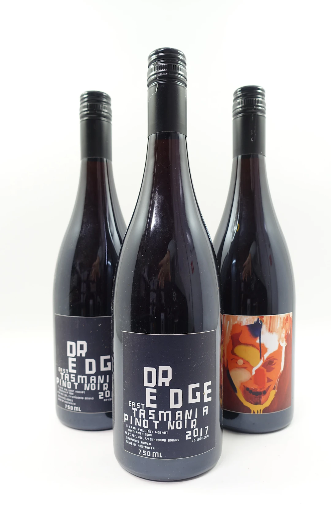 3 bts AUSTRALIE - DR EDGE 2017 Pinot Noir. East Tasmania