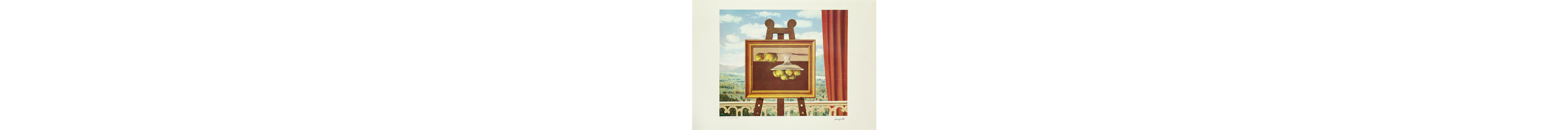 René MAGRITTE (d'après) Le réveil matin - 1979
