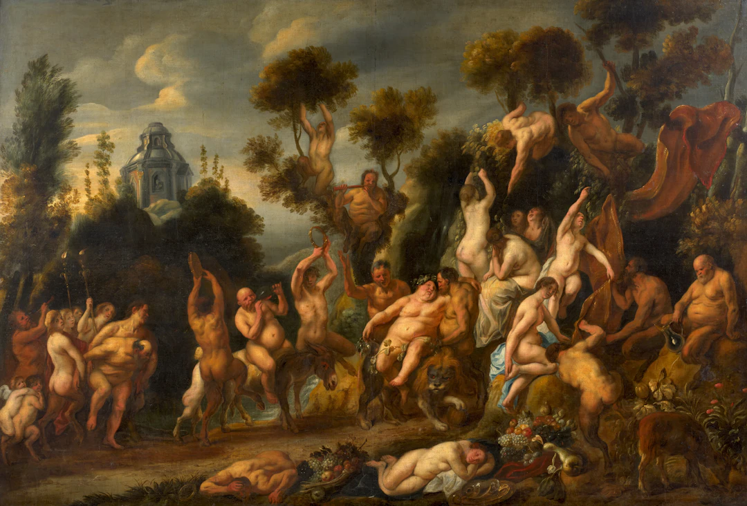 Ecole flamande du XVIIe siècle Atelier de Jacob Jordaens Le triomphe
