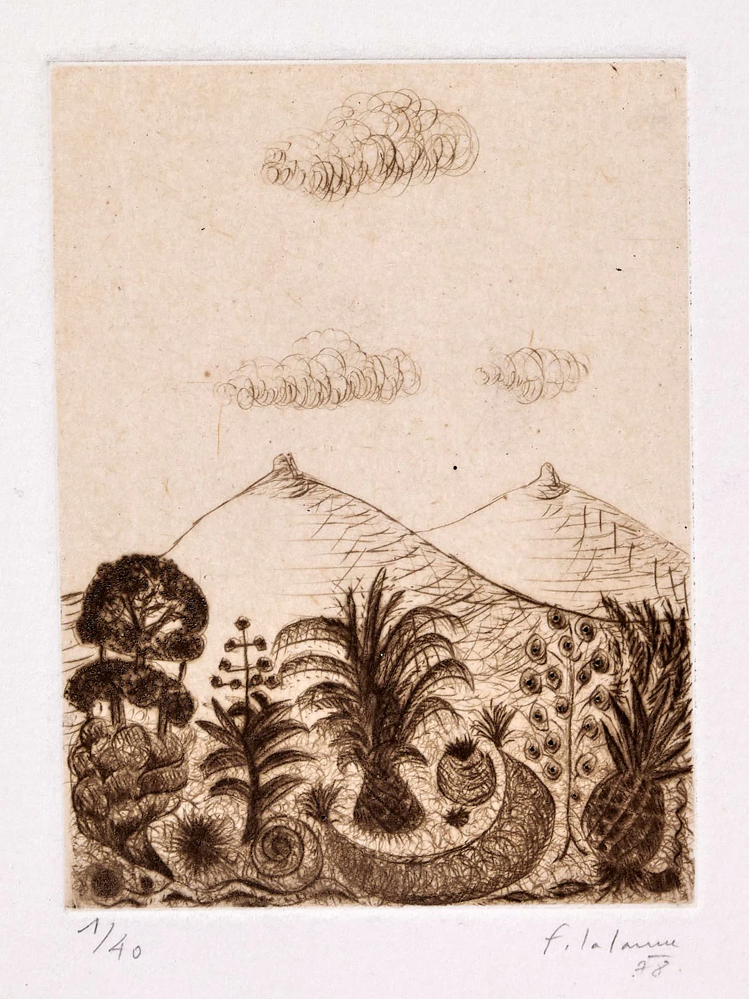 "Collines seins" - 1978