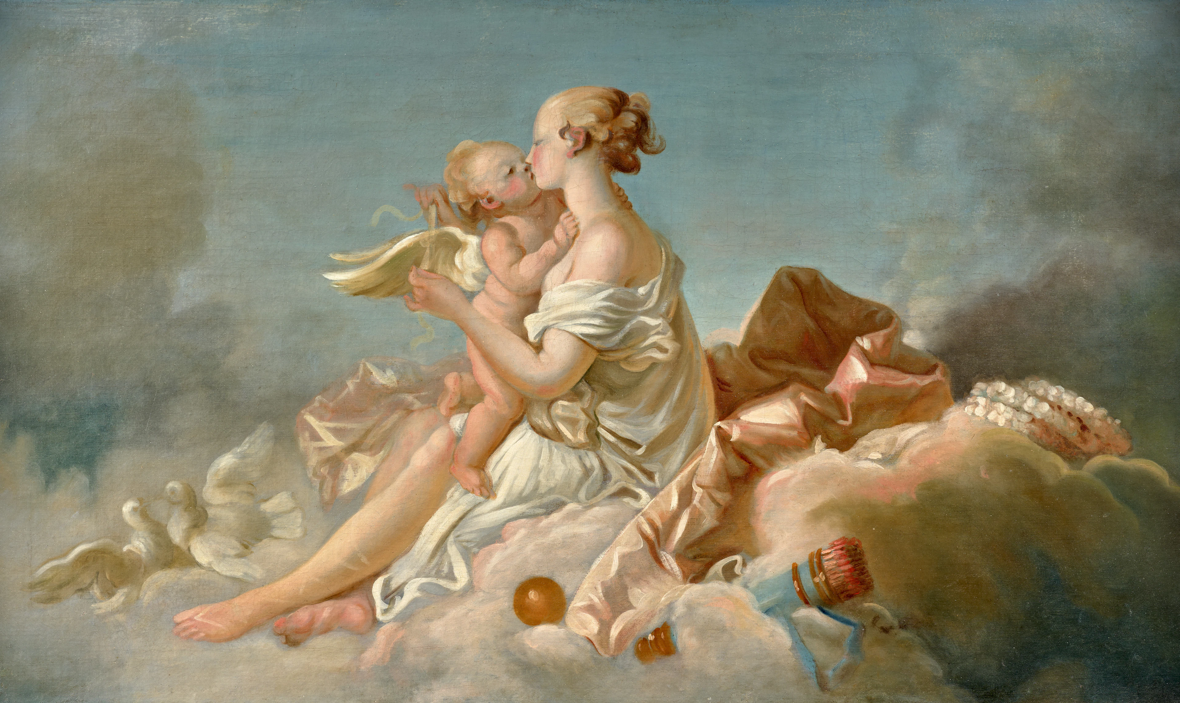 Jean-Honoré FRAGONARD Grasse, 1732 - Paris, 1806 Vénus liant les ailes