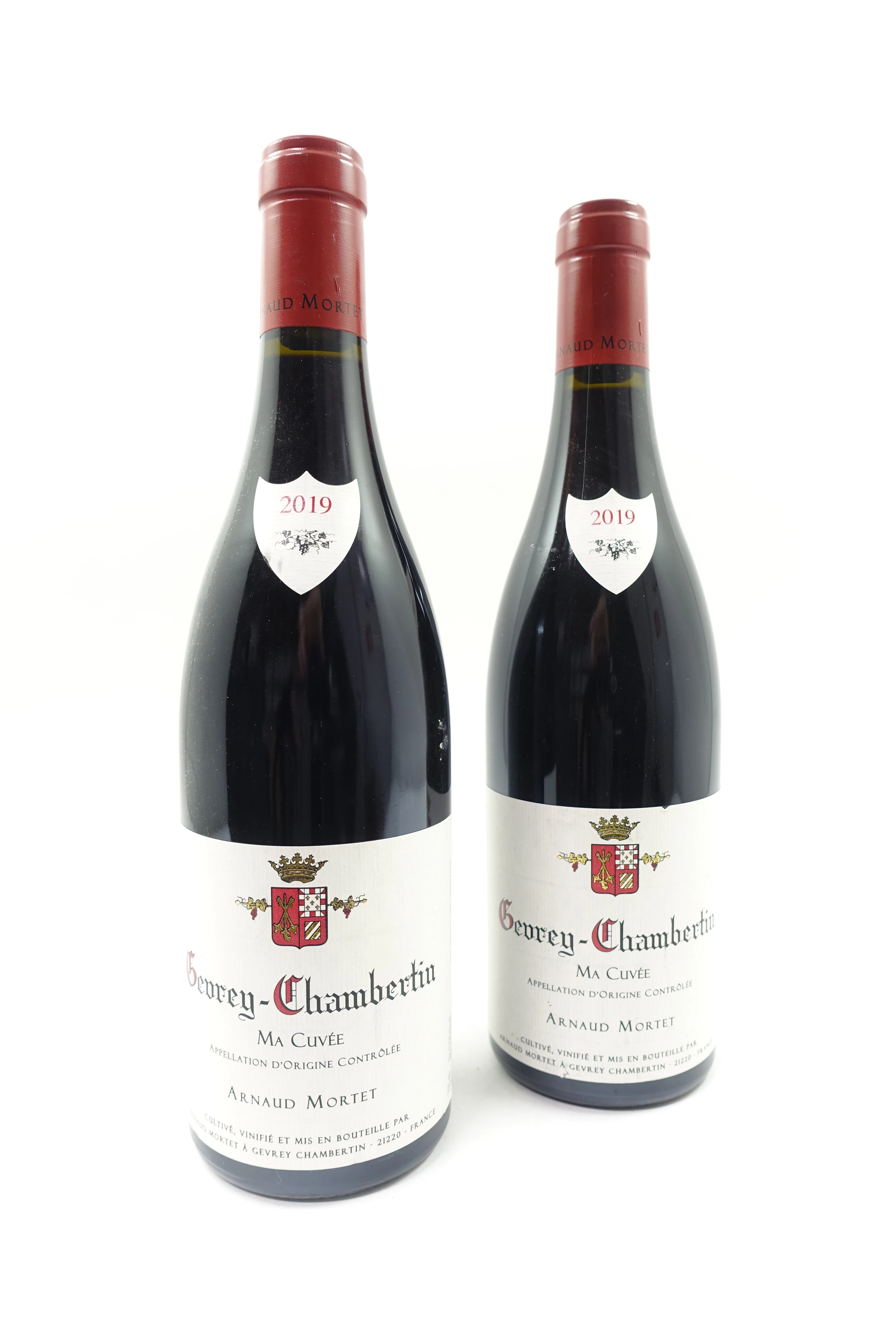 2 bts GEVREY CHAMBERTIN 2019 Ma Cuvée. Arnaud Mortet