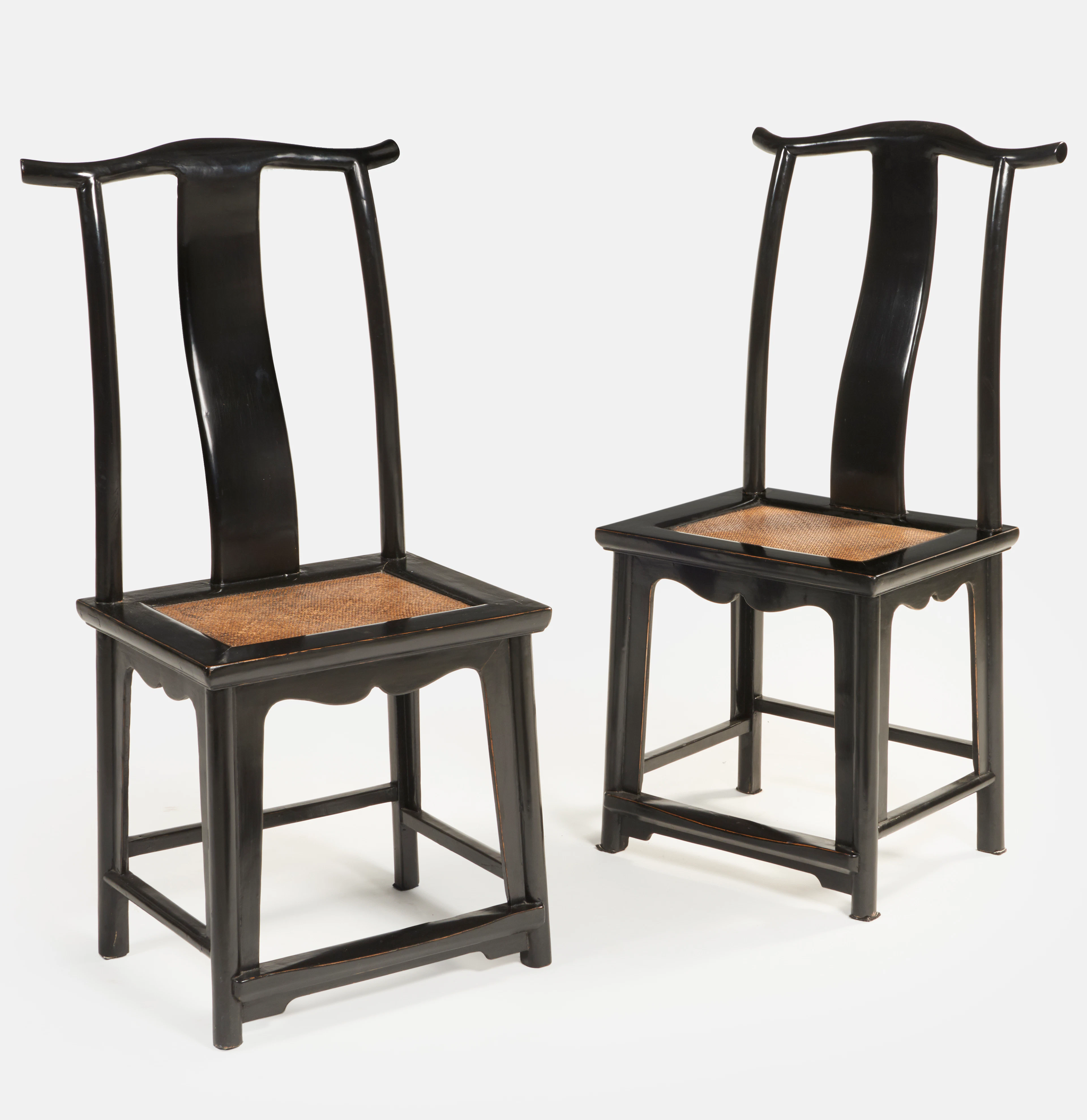 PAIRE DE CHAISES, CHINE, XXe SIÈCLE