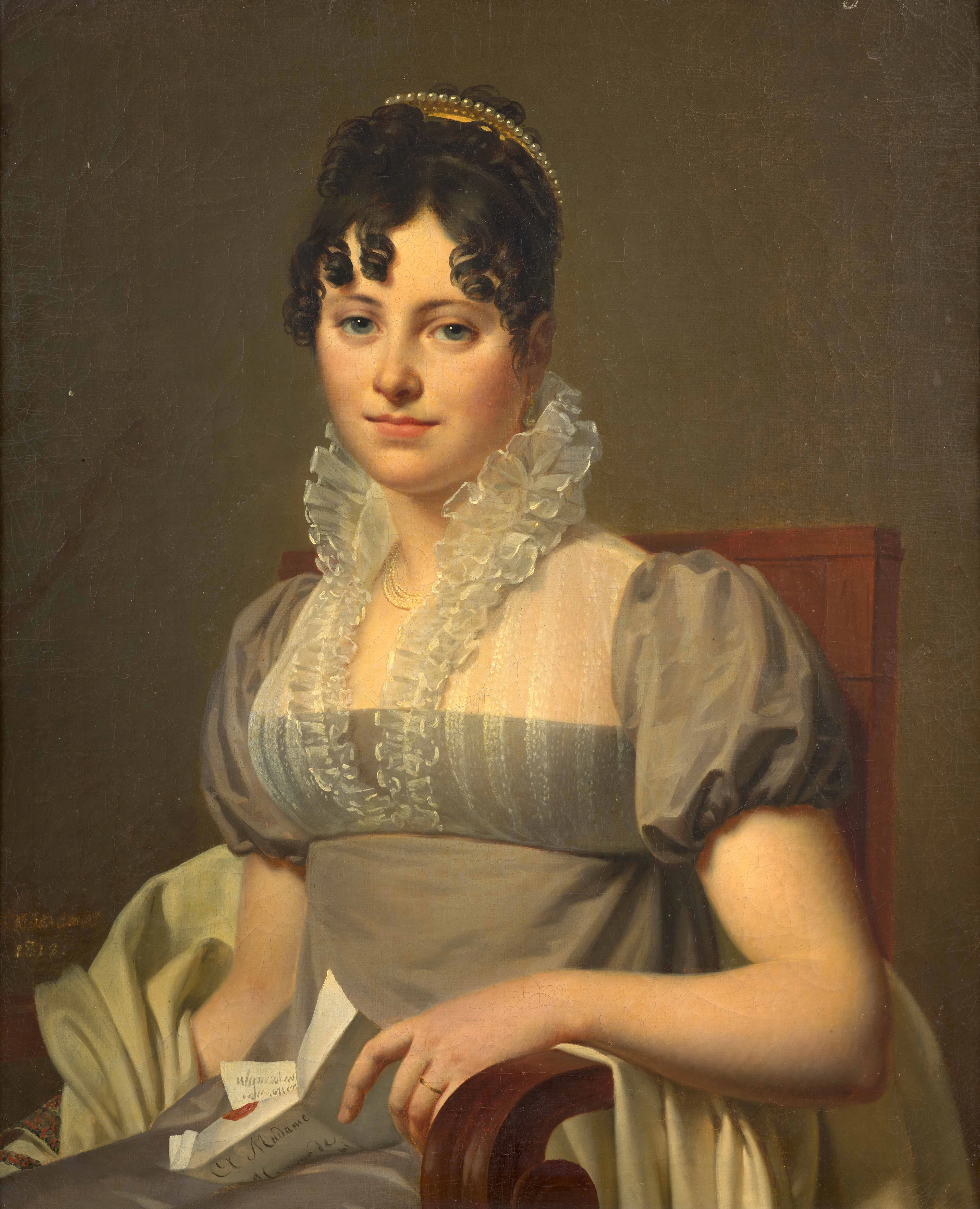 Attribué à Louis-André-Gabriel BOUCHET Paris, 1759 - 1842 Portrait