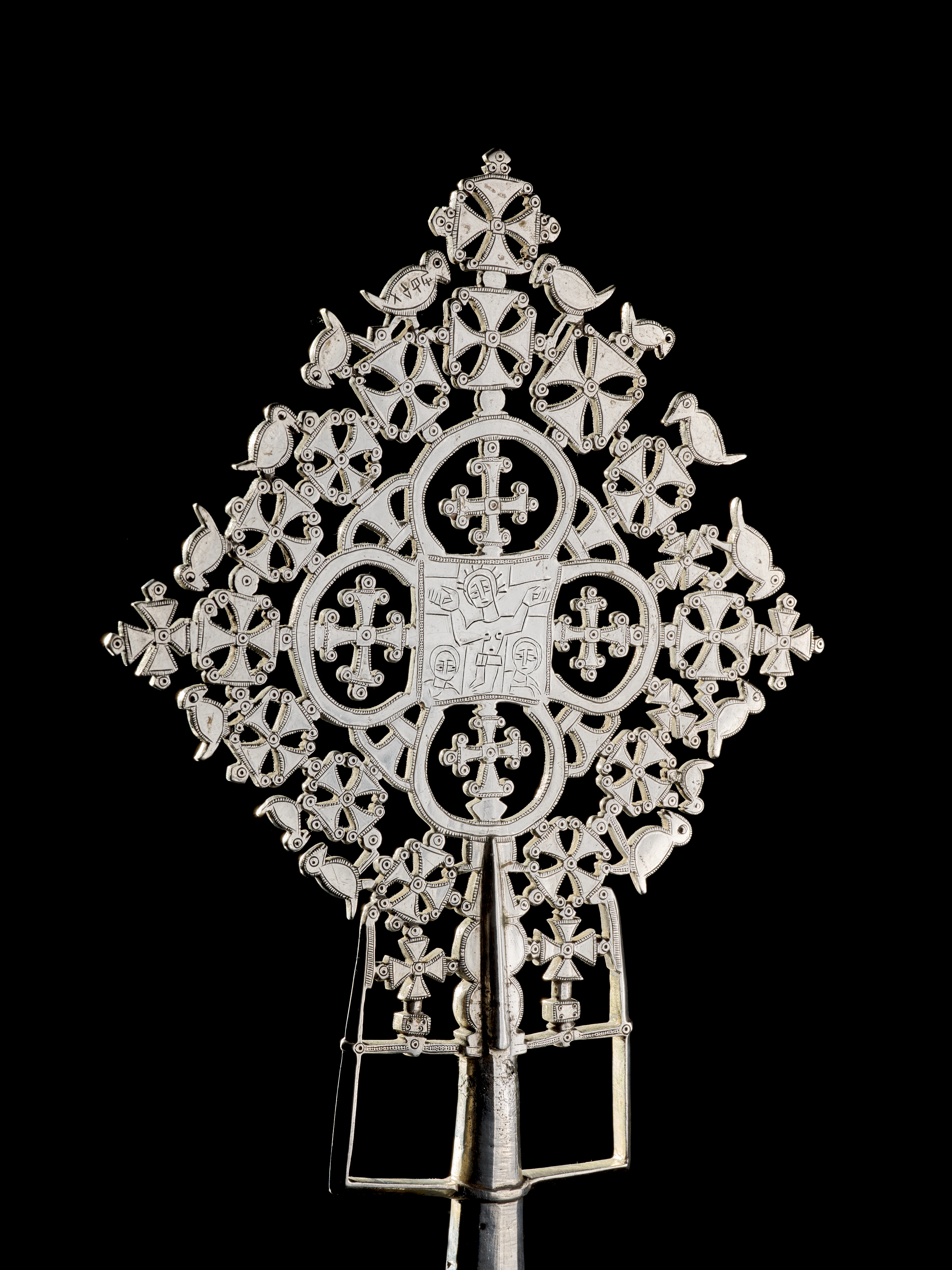 AN EXCEPTIONAL ROYAL PROCESSIONAL CROSS