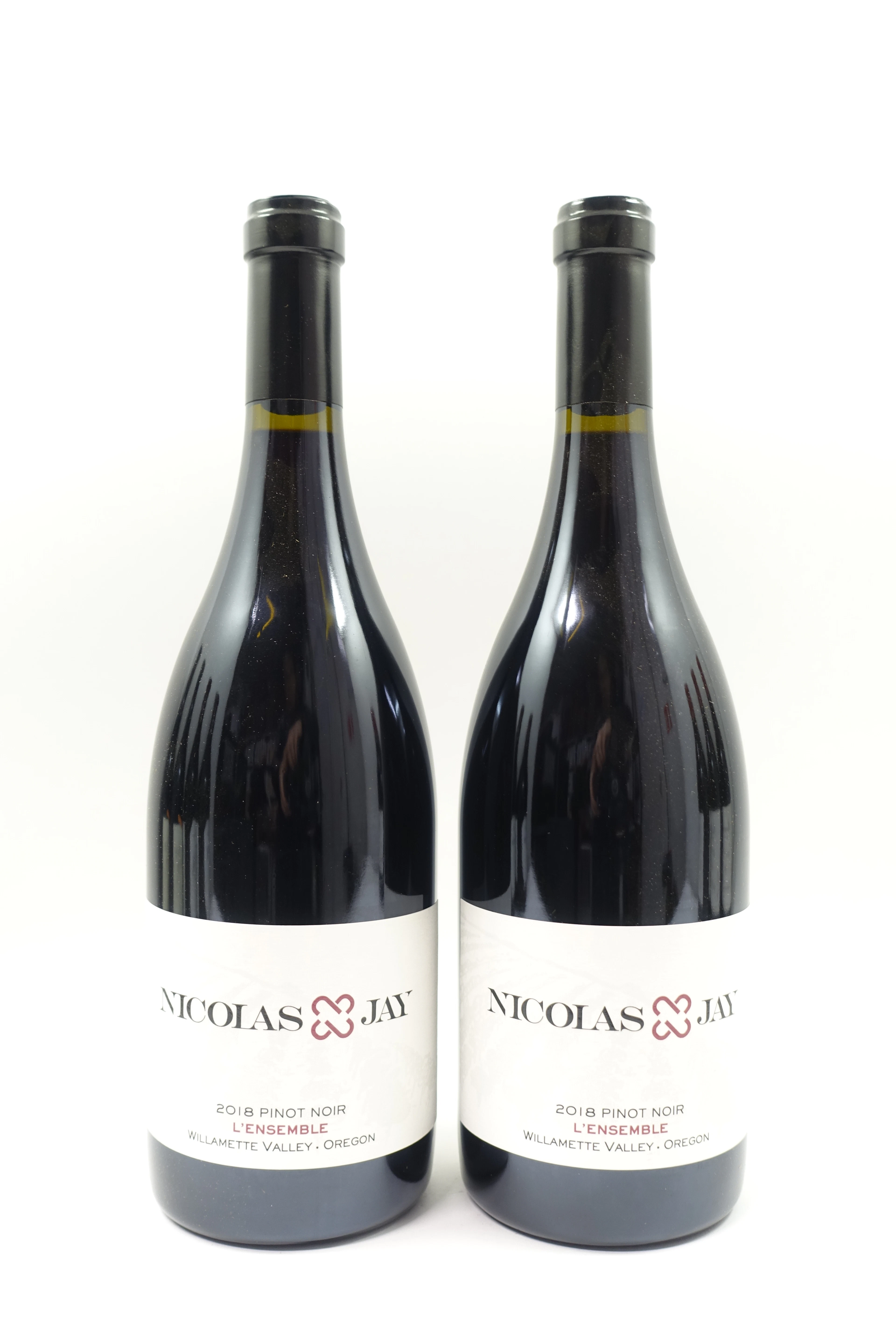 6 bts ETATS UNIS - NICOLAS JAY 2018 L'Ensemble. Pinot Noir. Willamette