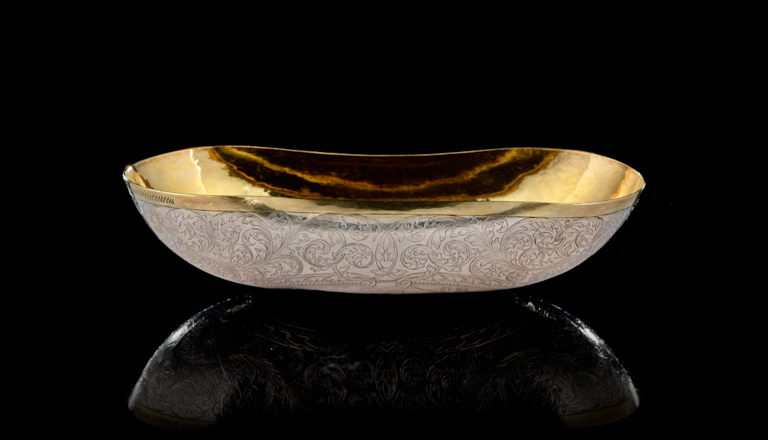 A German parcel-gilt silver hunting cup, Cornelius Poppe, Augsburg, 1685-1687