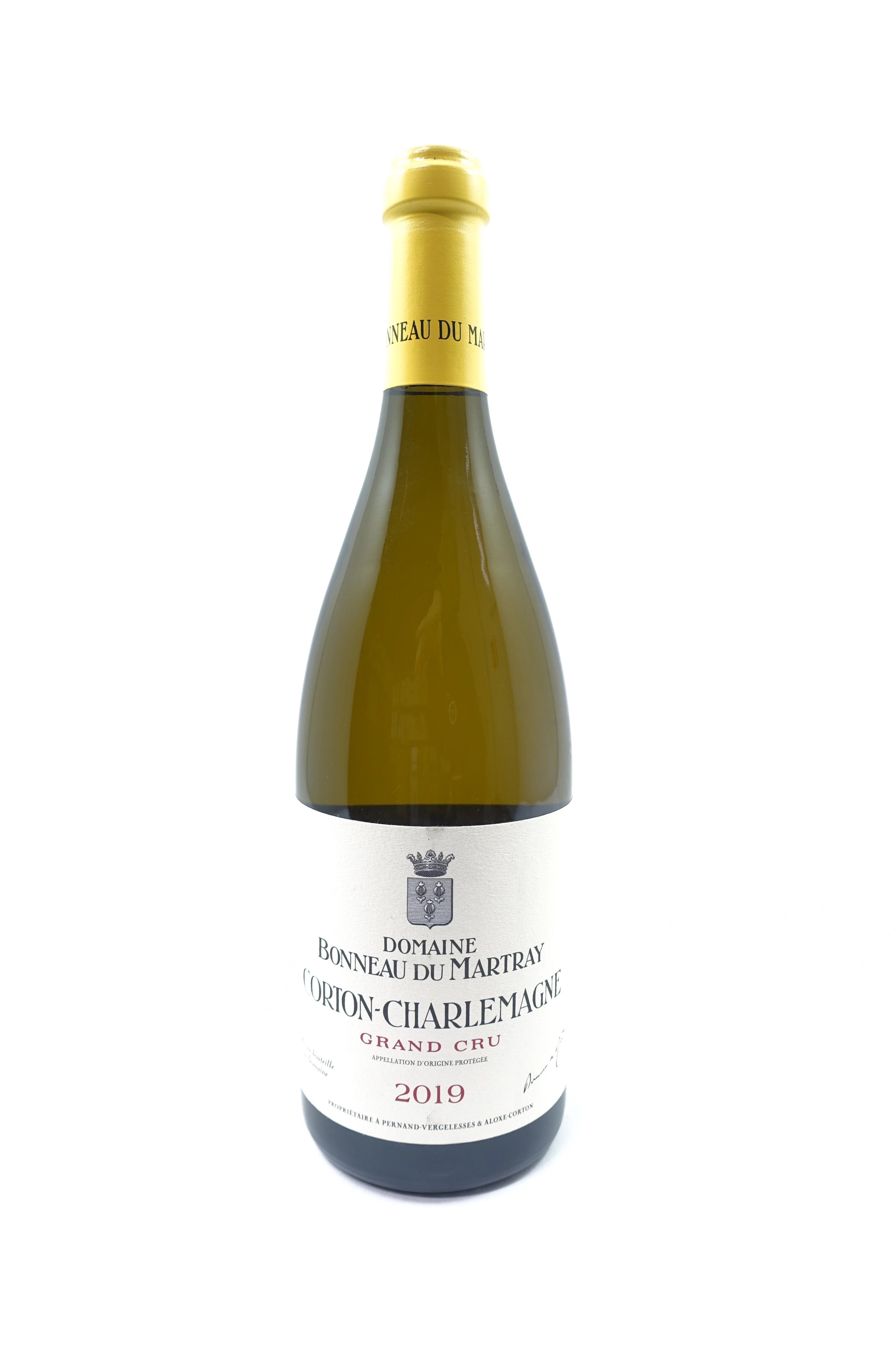 1 bt CORTON CHARLEMAGNE 2019 Grand Cru. Bonneau du Martray