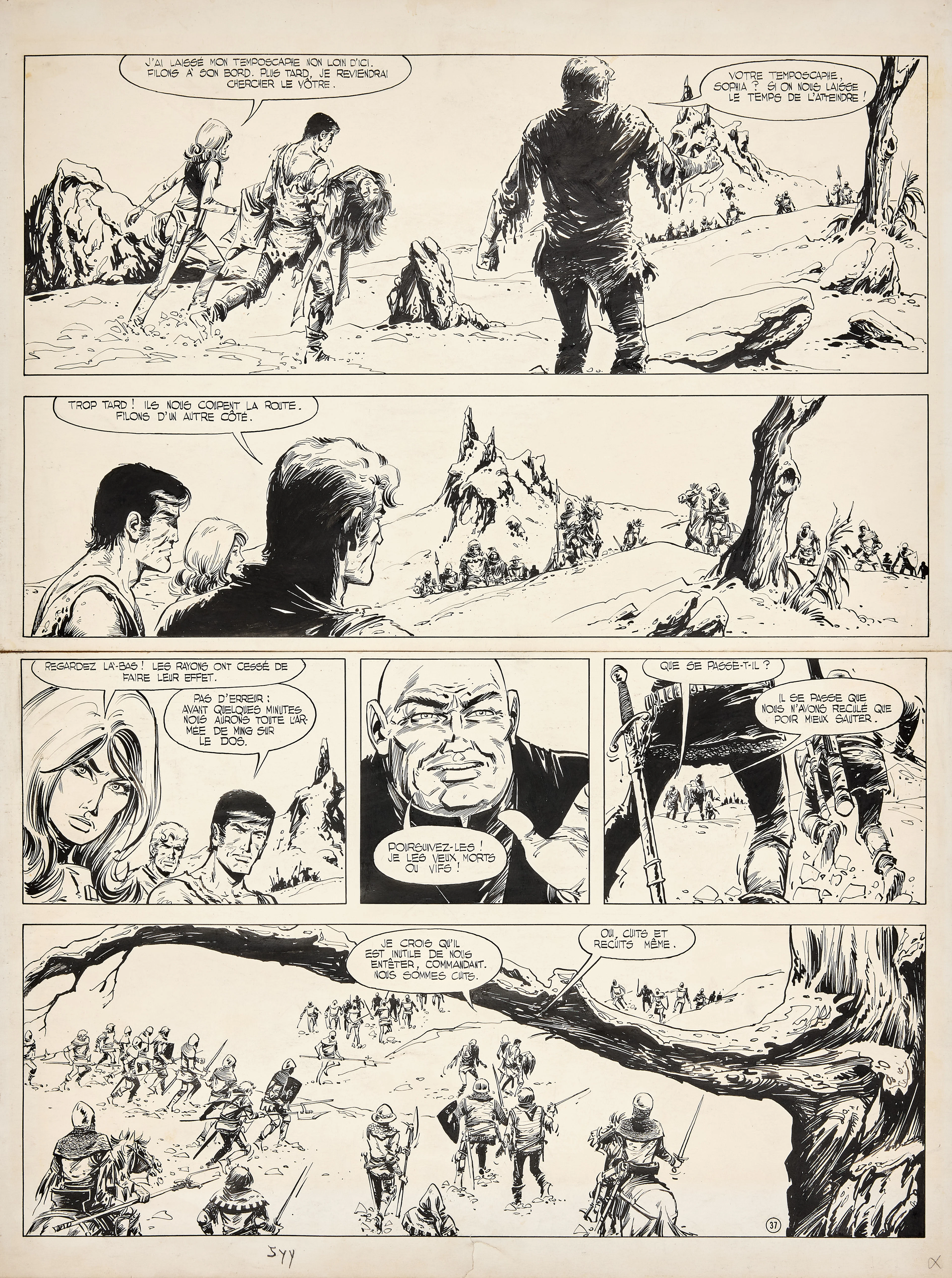 William VANCE (William Van Cutsem dit) 1935 - 2018 Bob Morane