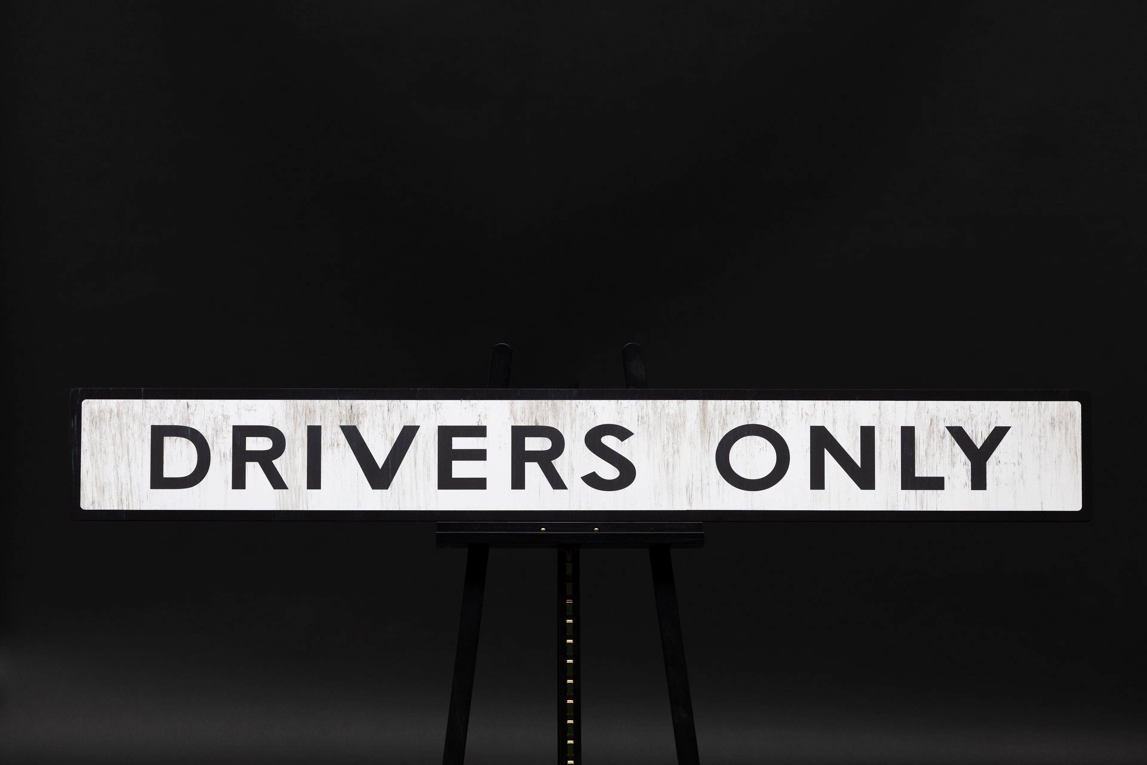 Drivers Only – Decorative sign No reserve