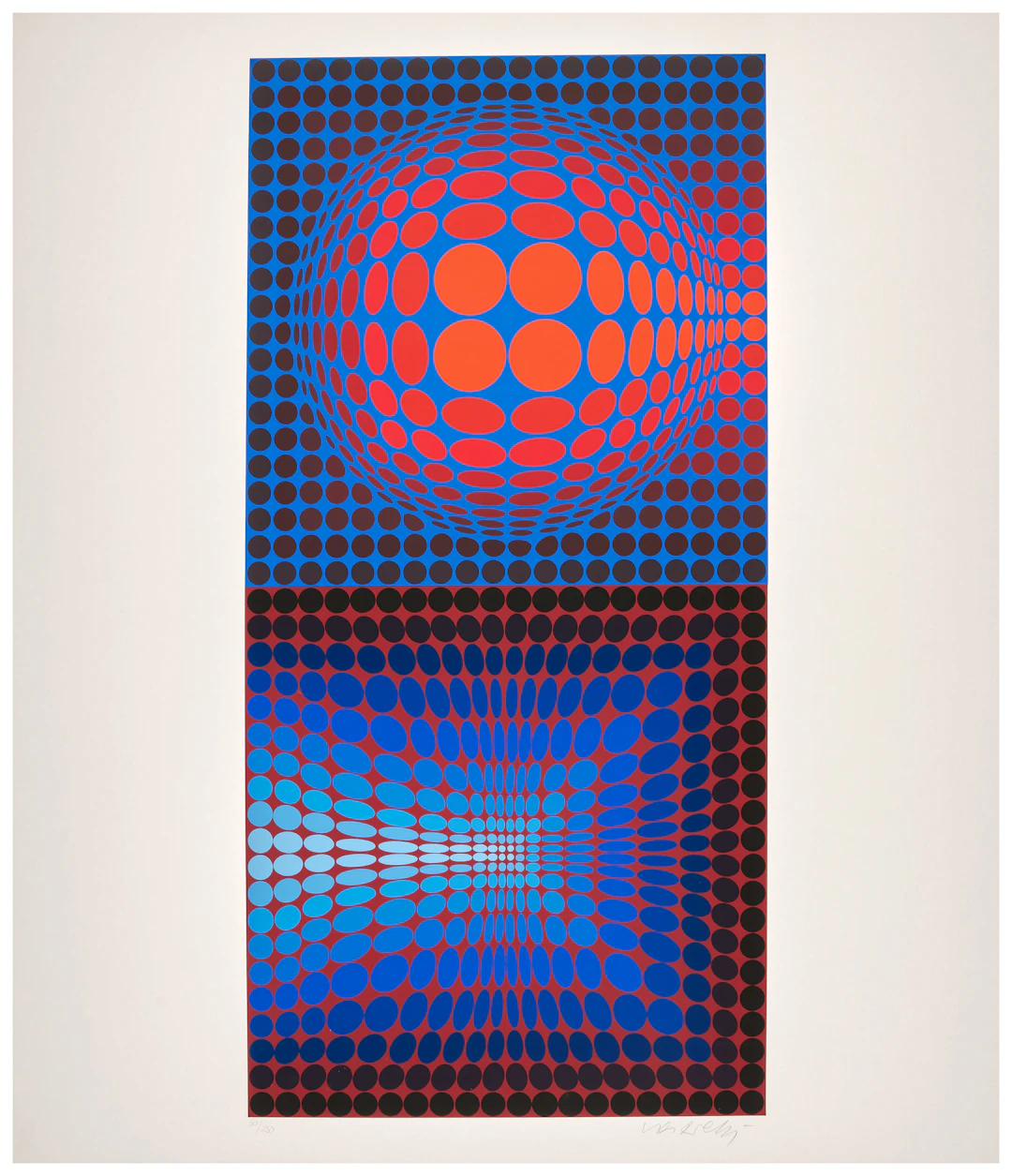 Victor VASARELY 1906 - 1997 Album "Gordes" - 1971
