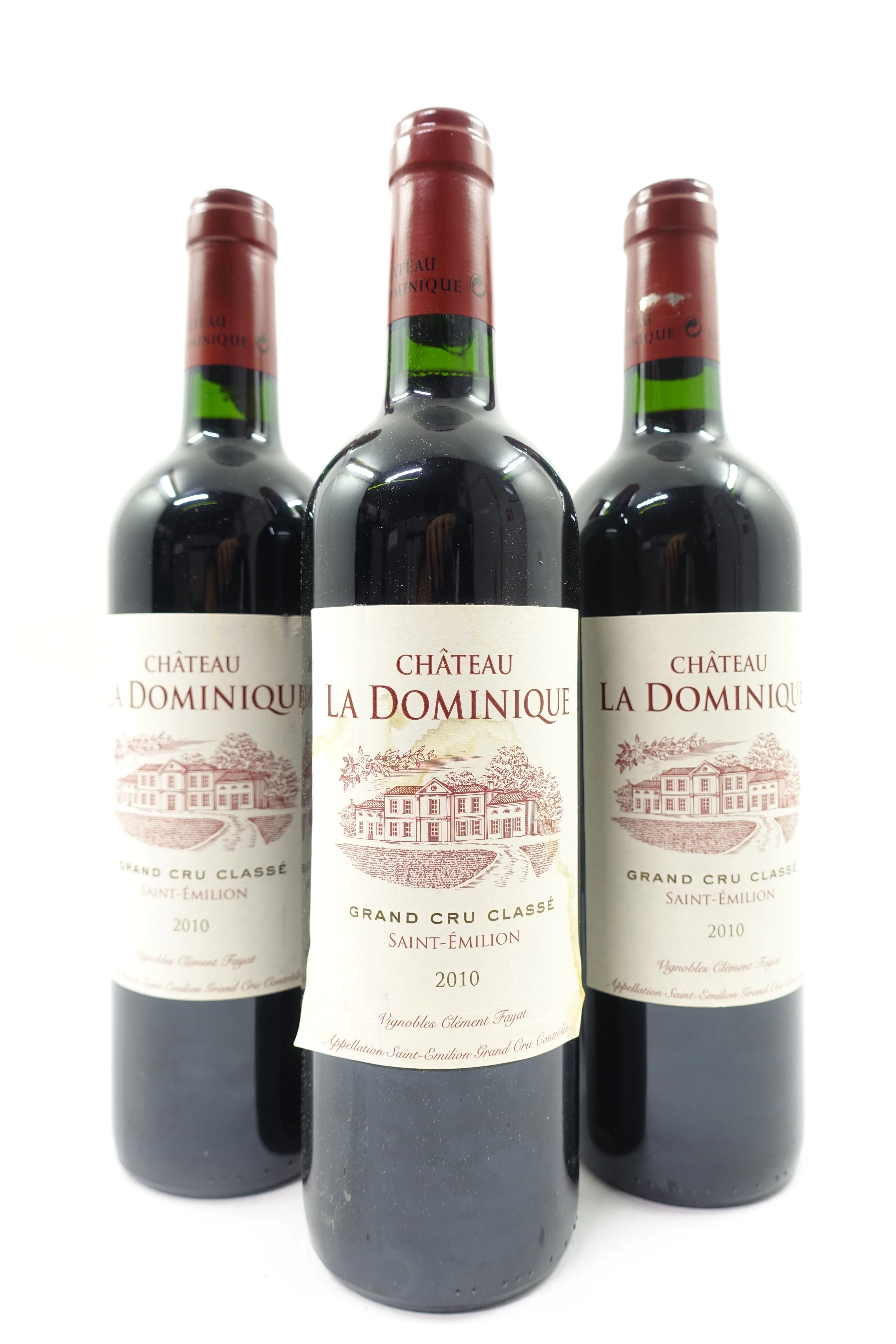 9 bts CH LA DOMINIQUE 2010 GCC Saint Emilion