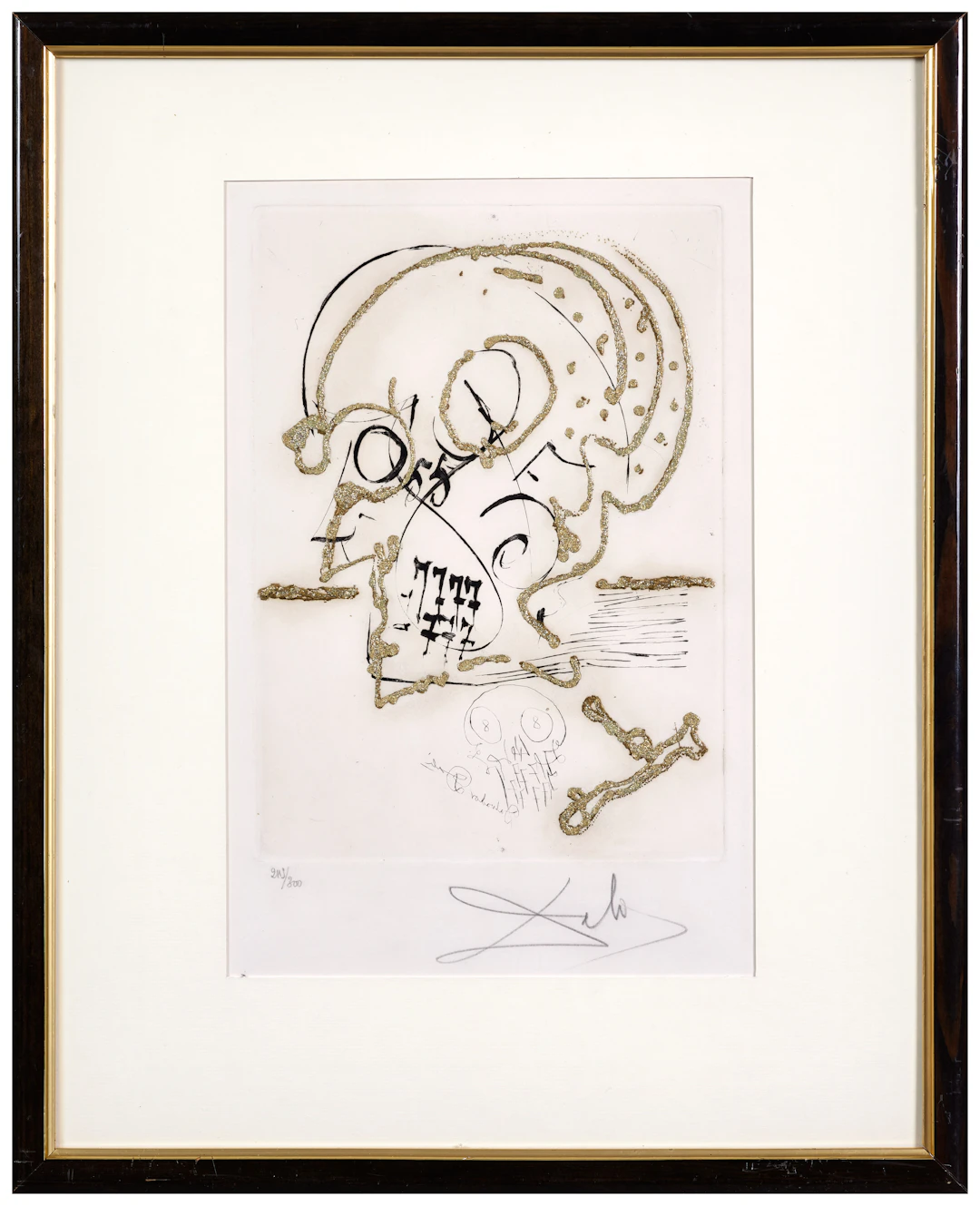 Salvador DALÍ 1904 - 1989 Insomnie - 1974