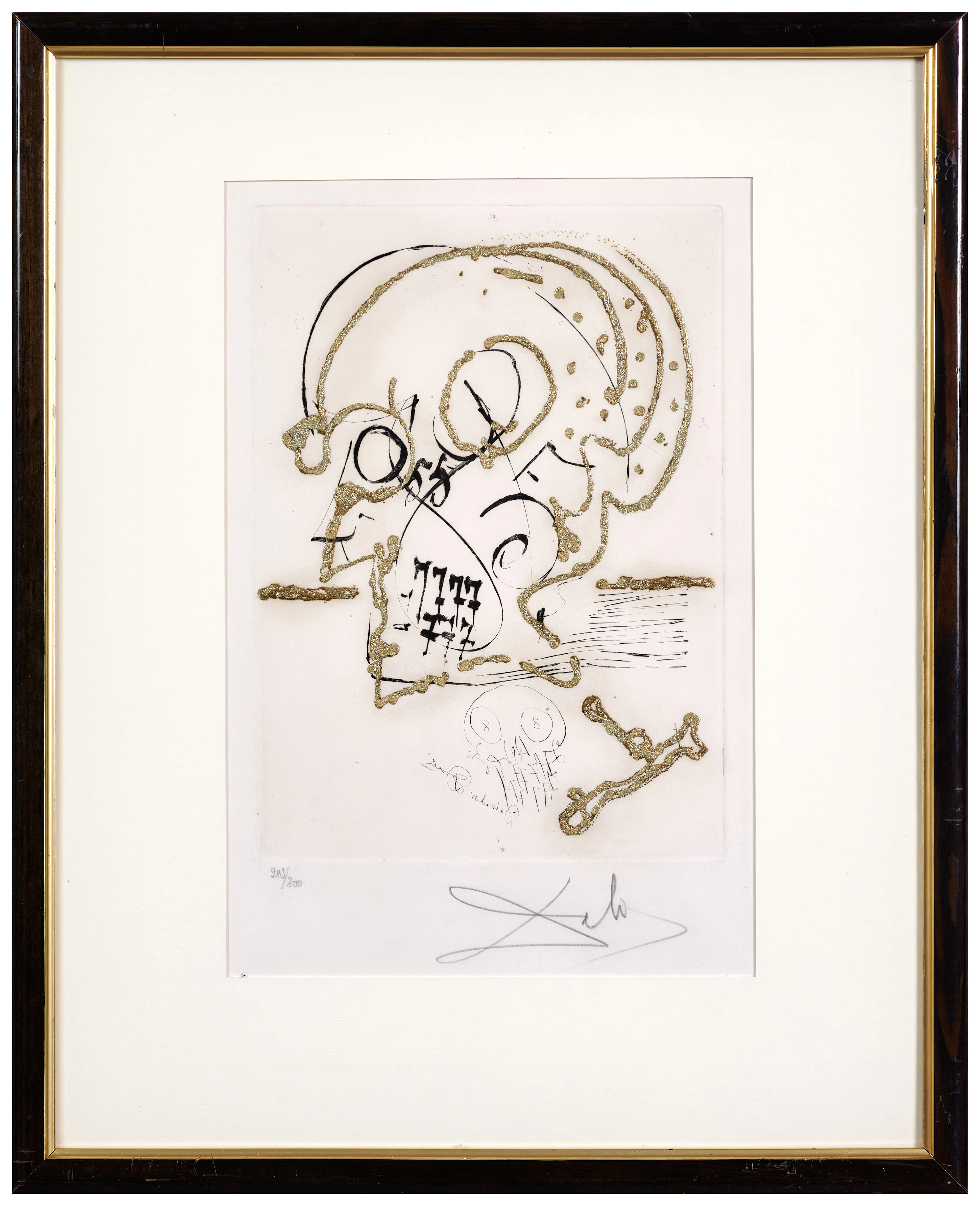 Salvador DALÍ 1904 - 1989 Insomnie - 1974