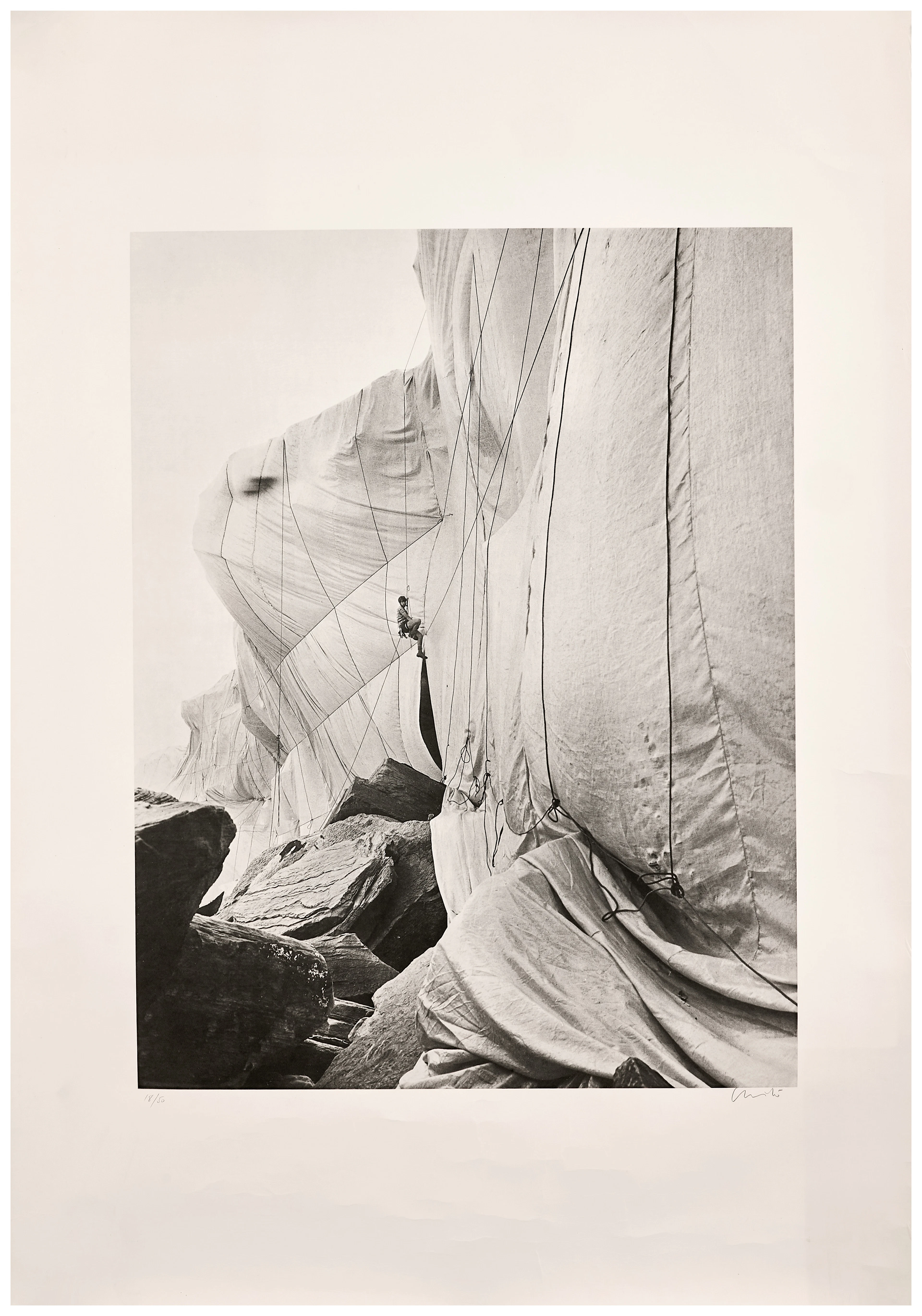 Christo & Jeanne Claude 1935-2020 Wrapped Coast, Little Bay, Australia