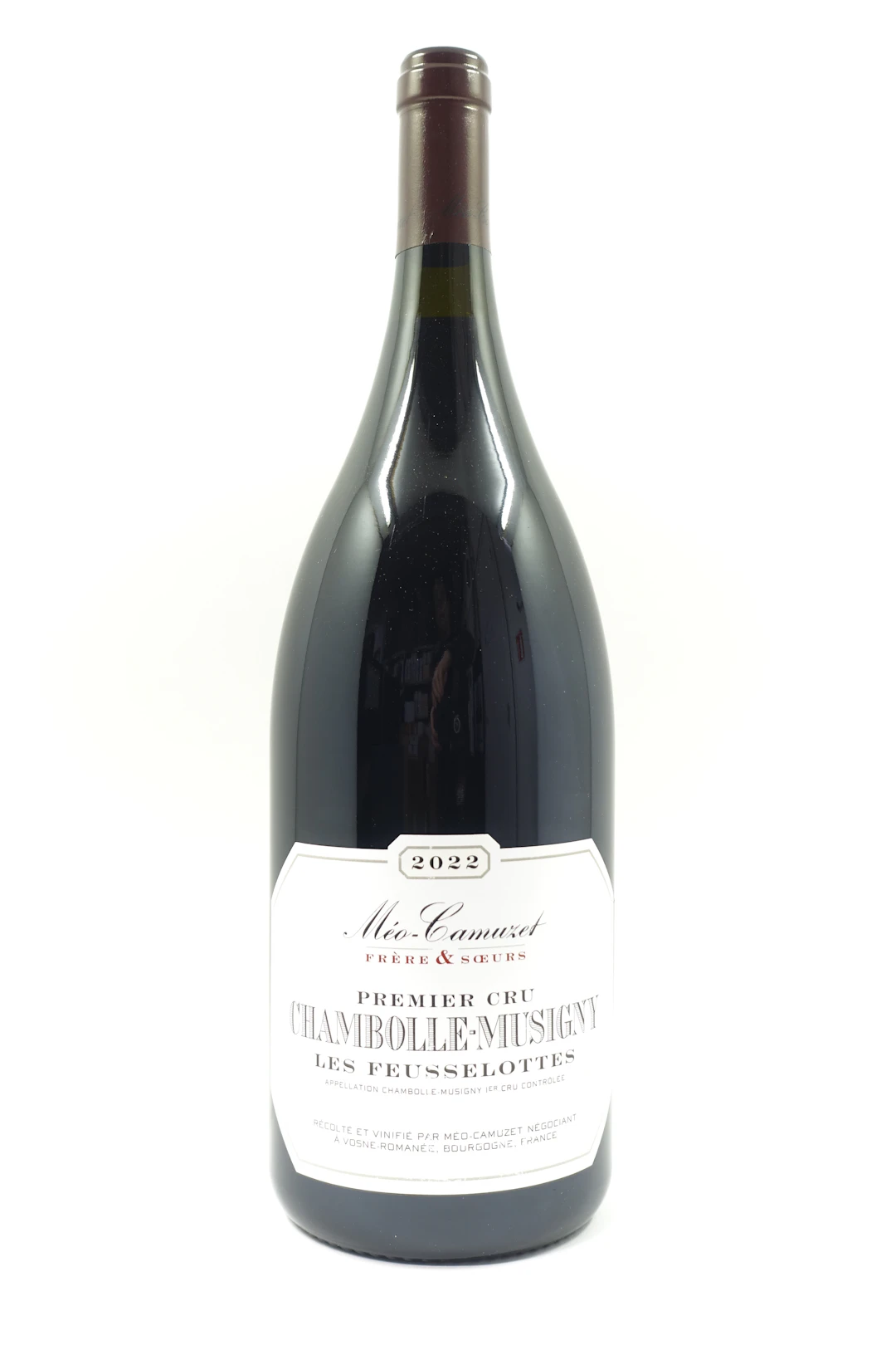 1 mag CHAMBOLLE MUSIGNY 2022 1er Cru les Feusselottes. Méo Camuzet