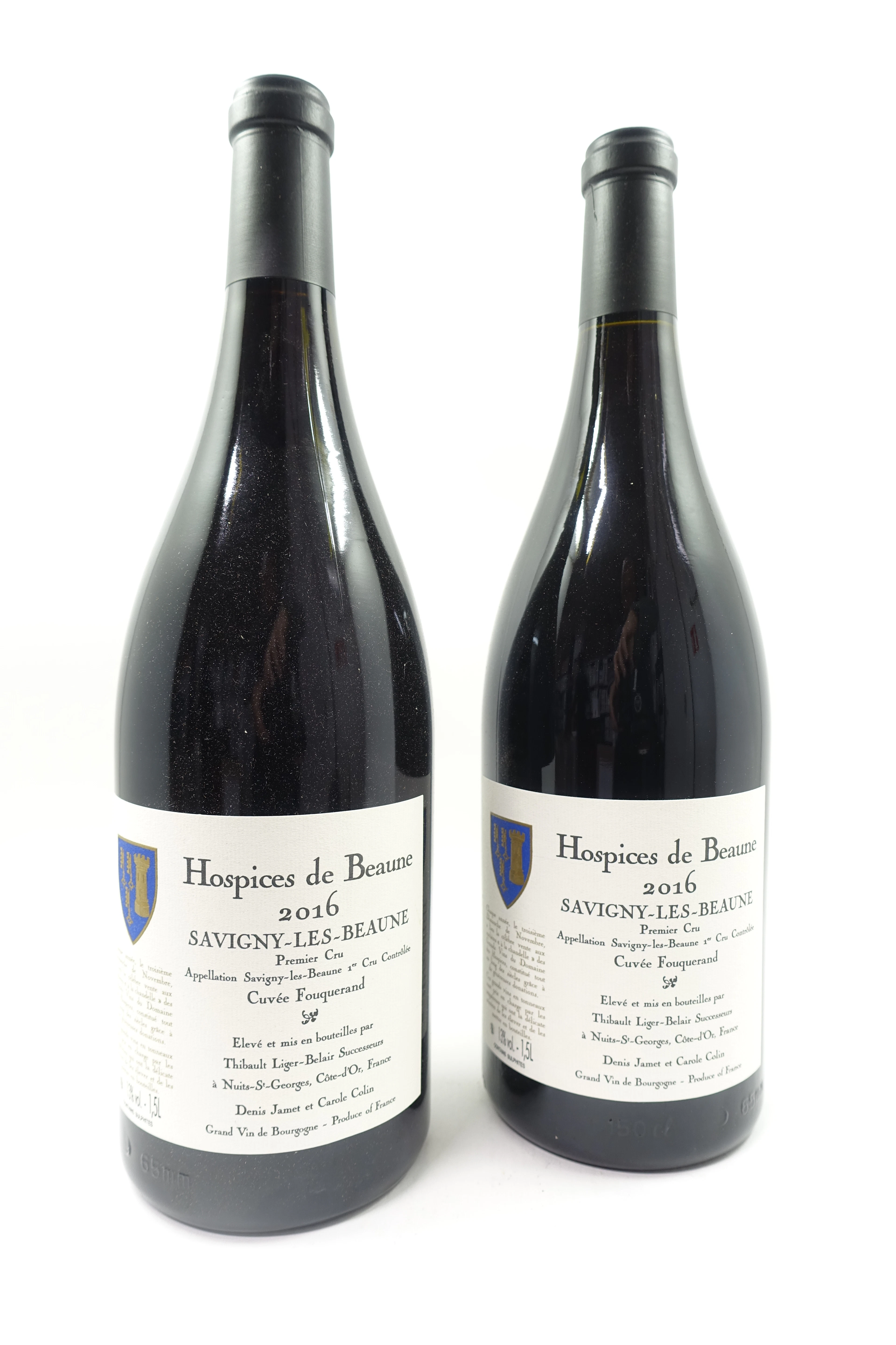 6 mags SAVIGNY LES BEAUNE 2016 (rouge) 1er Cru Cuvée Fouquerand. Hospices