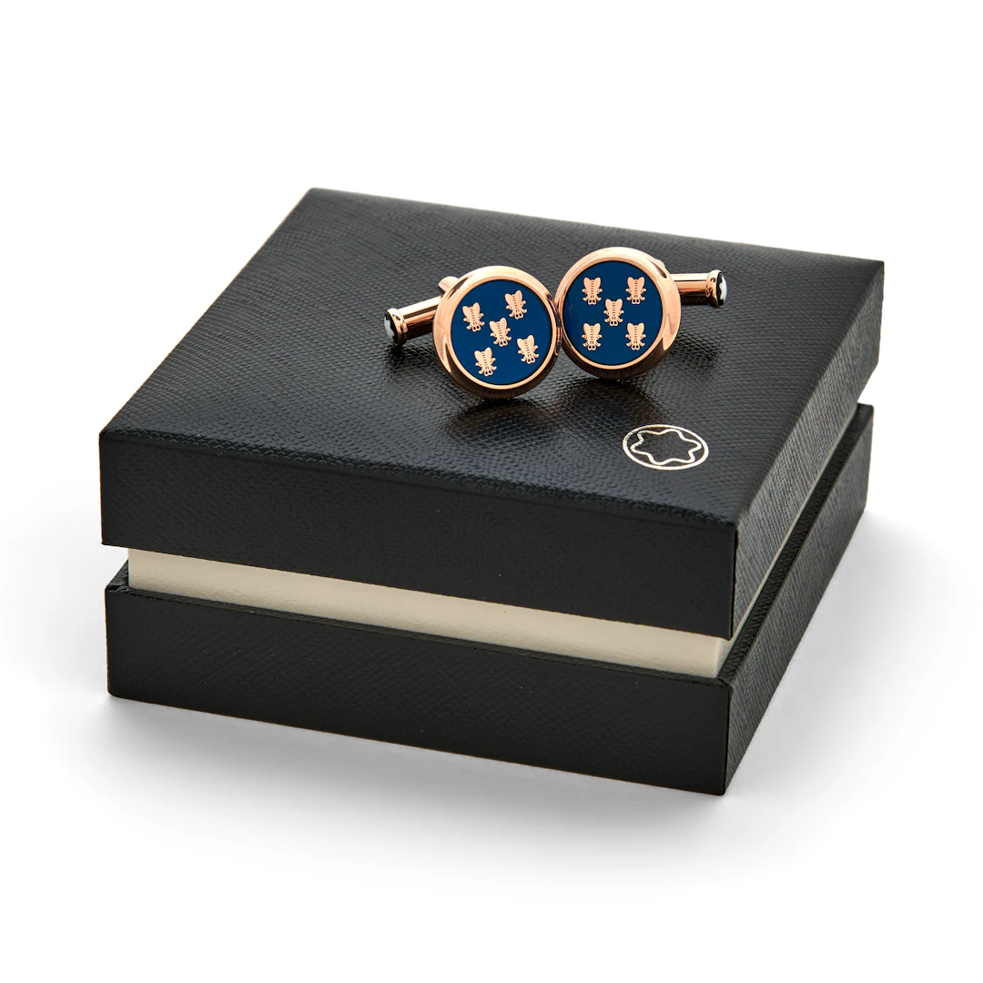 MONTBLANC – PAIRE DE BOUTONS DE MANCHETTE « NAPOLEON »