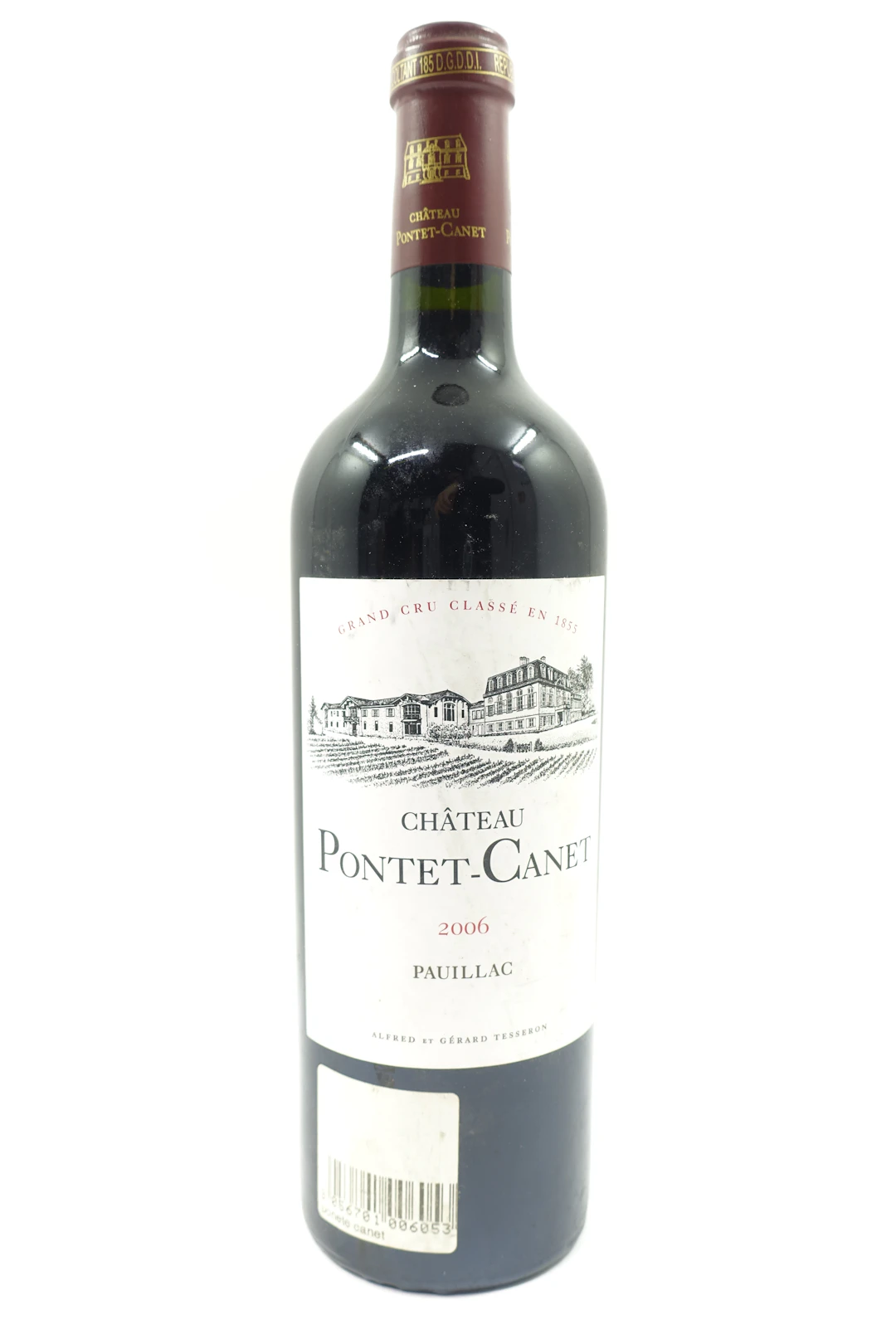 1 bt CH PONTET CANET 2006 5è GC Pauillac
