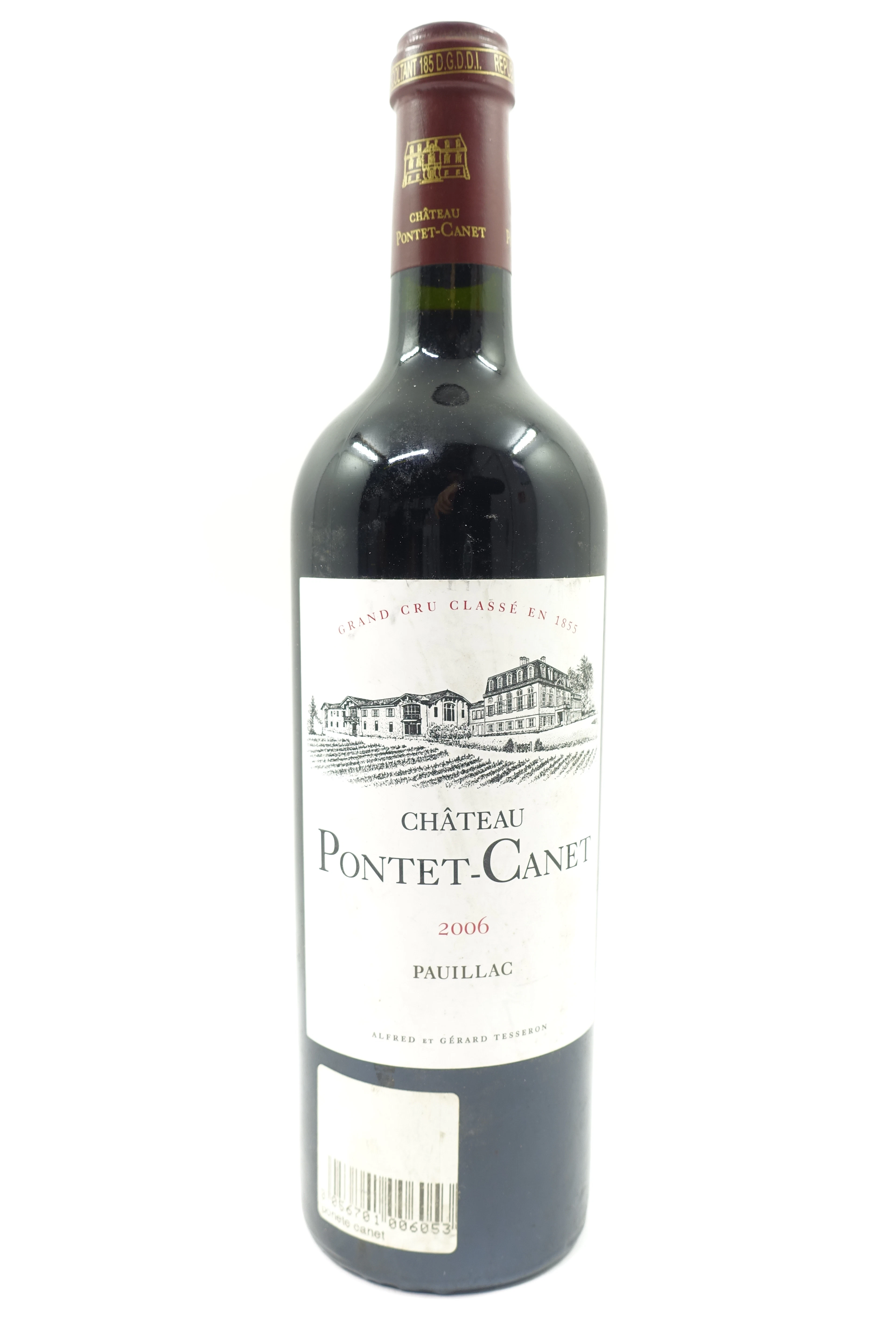 1 bt CH PONTET CANET 2006 5è GC Pauillac
