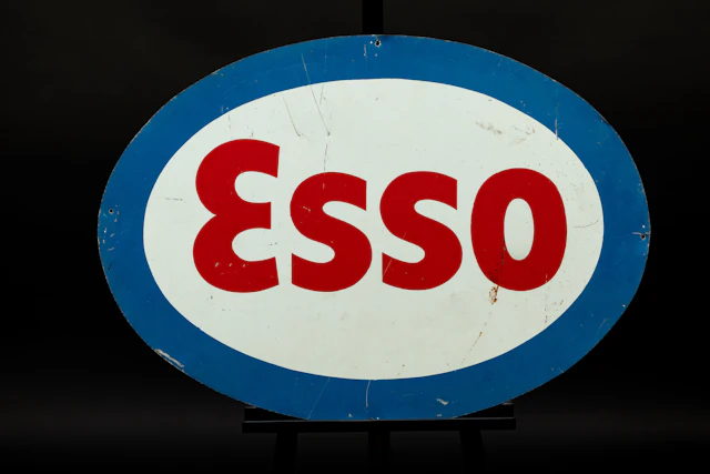 ESSO – Tin sign No reserve