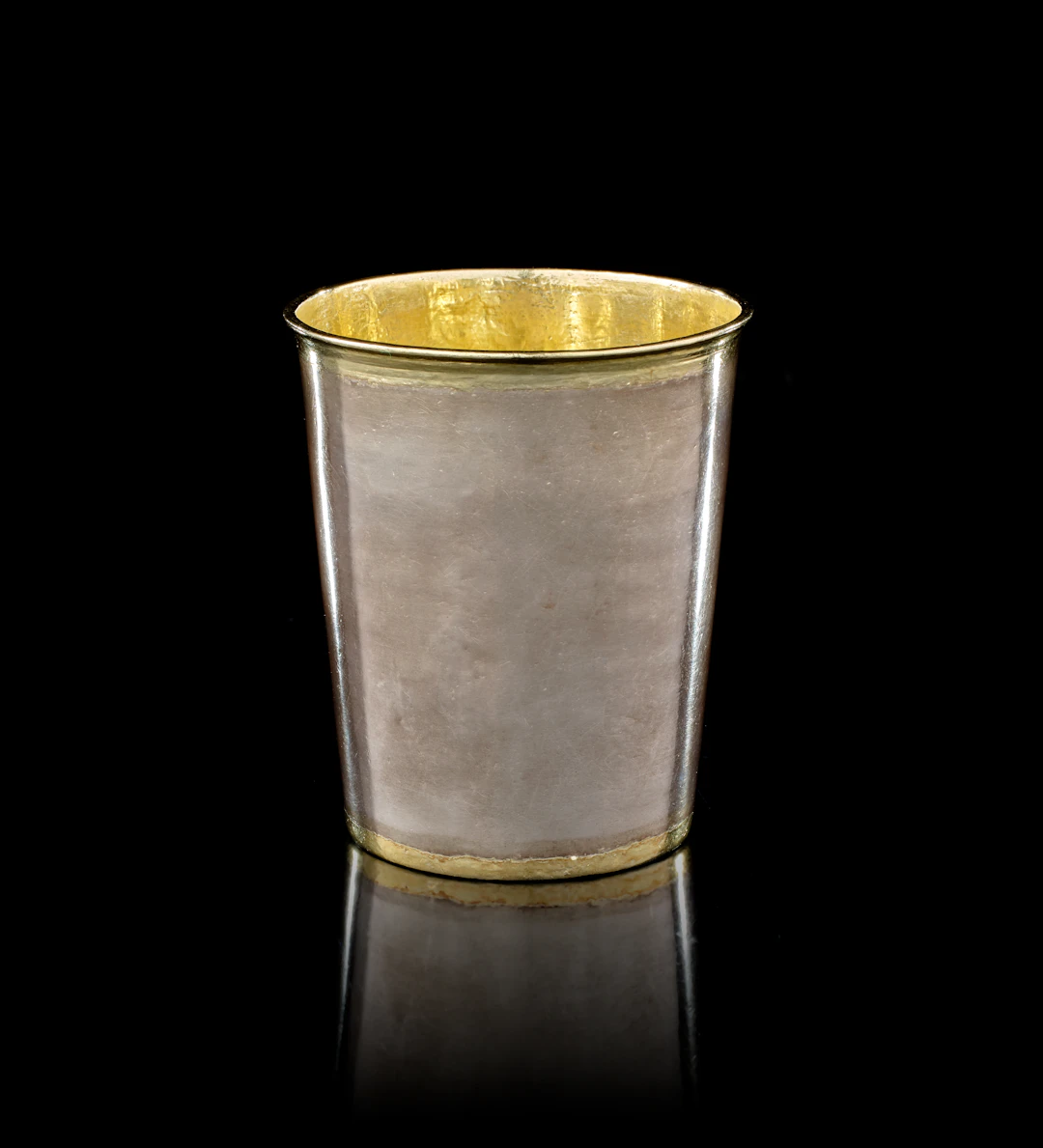 A French parcel-gilt silver beaker, Johann Peter (Jean Pierre) Strehle