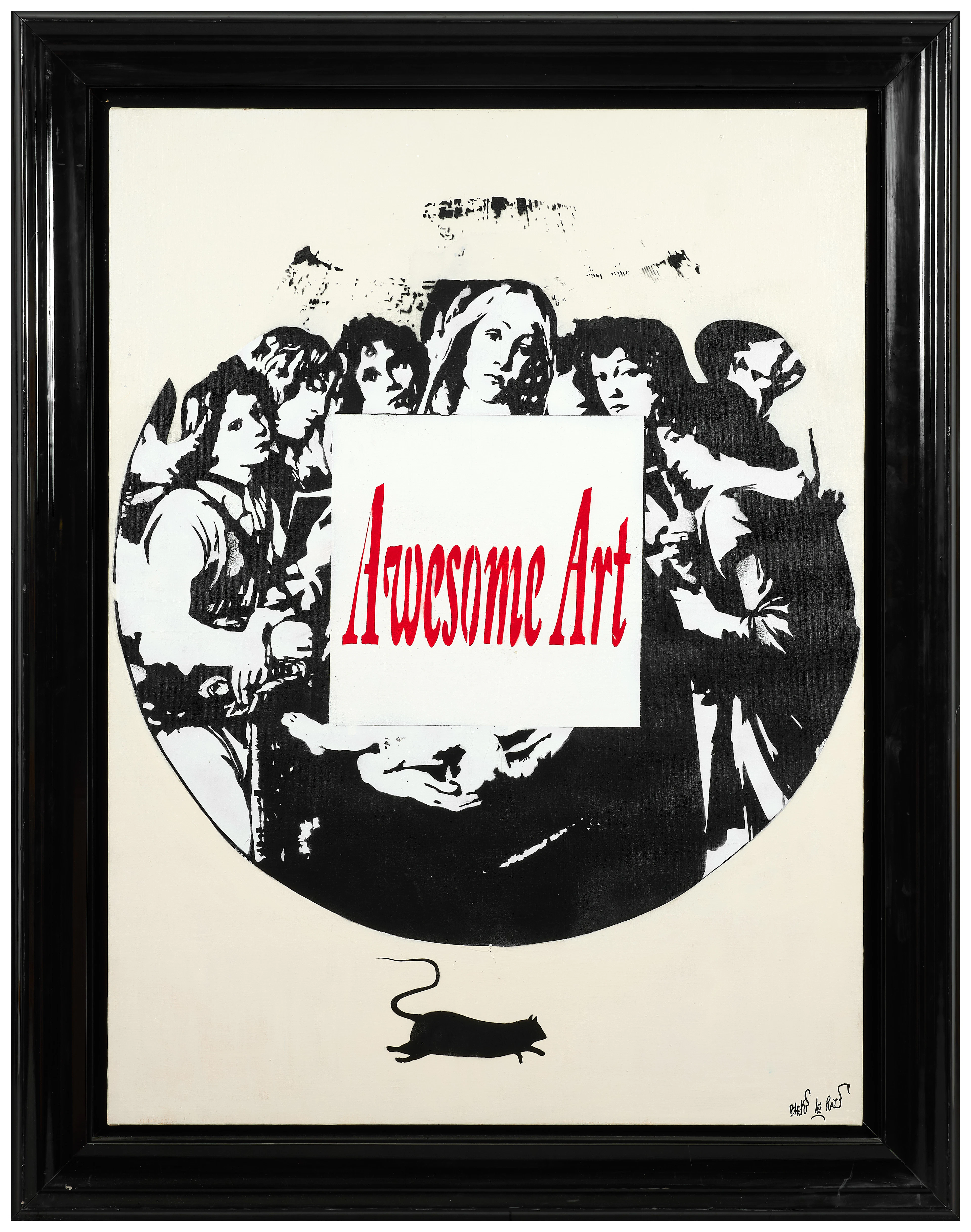 BLEK LE RAT Français - Né en 1951 Awesome Art