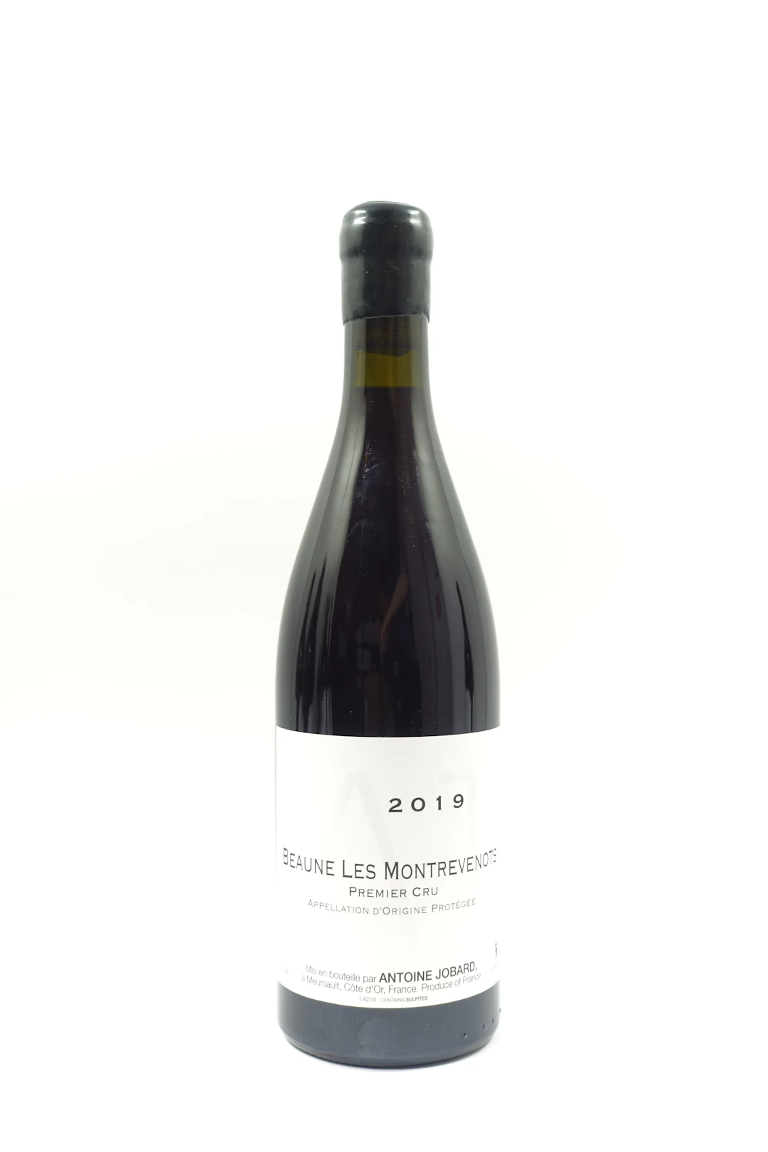 1 bt BEAUNE 2019 (rouge) 1er Cru Les Montrevenots. Antoine Jobard