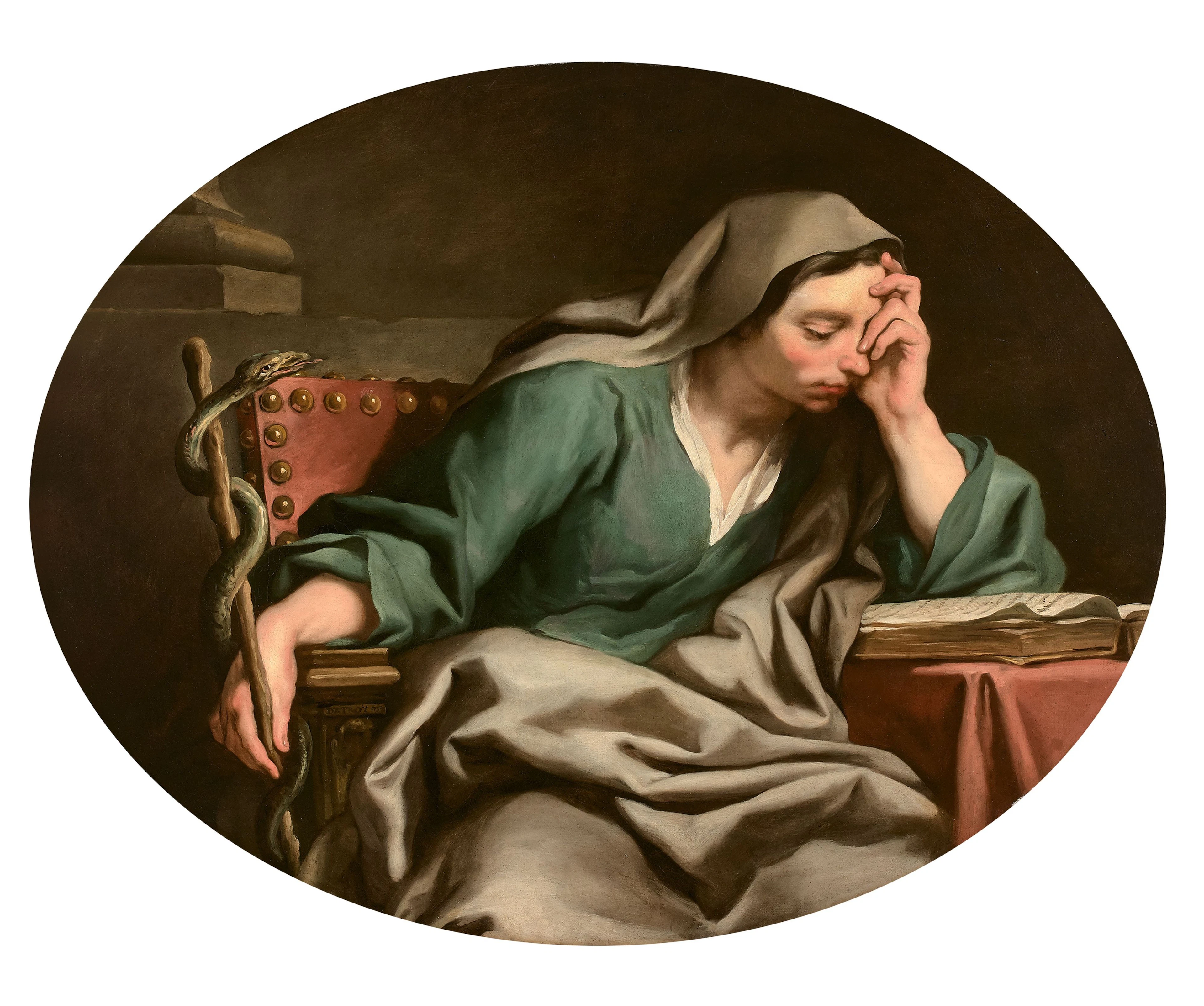 Jean-François de TROY Paris, 1679 - Rome, 1752 La Prudence