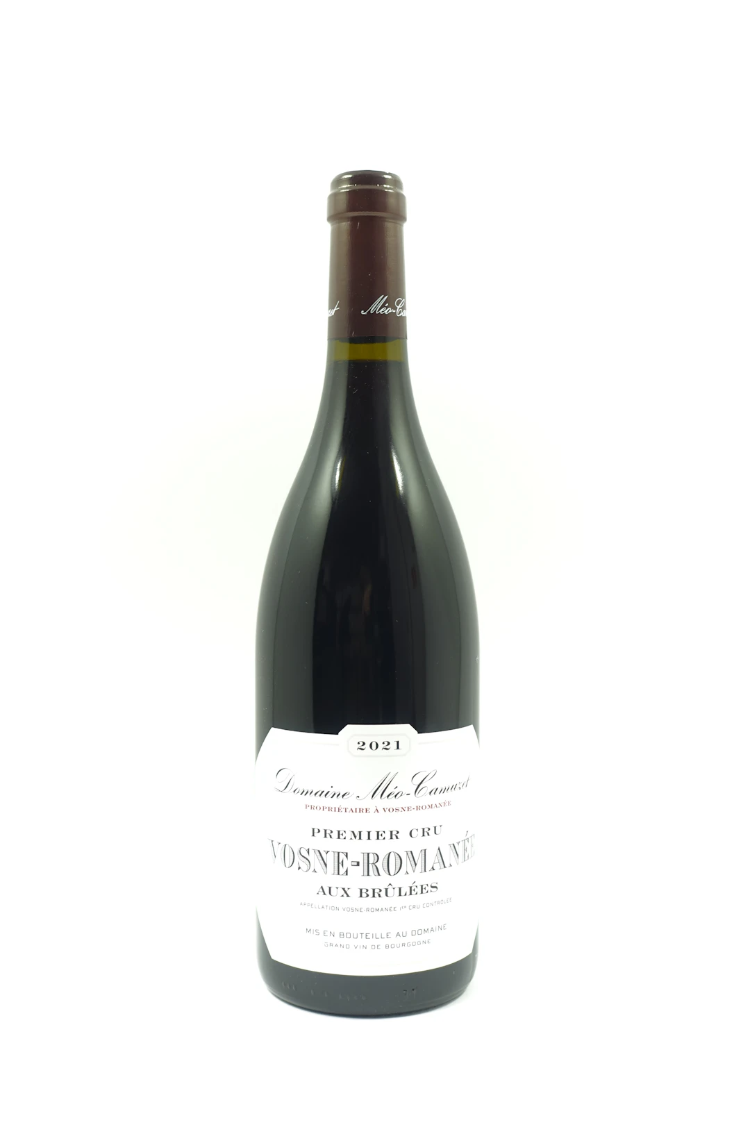 1 bt VOSNE ROMANEE 2021 1er Cru Aux Brulées. Domaine Méo Camuzet