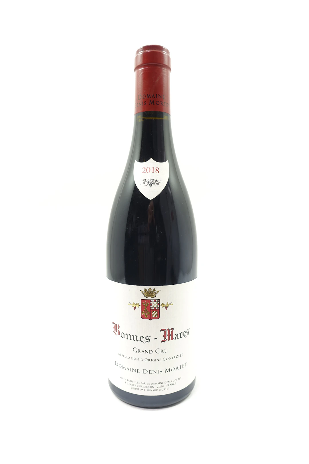 1 bt BONNES MARES 2018 Grand Cru. Domaine Denis Mortet