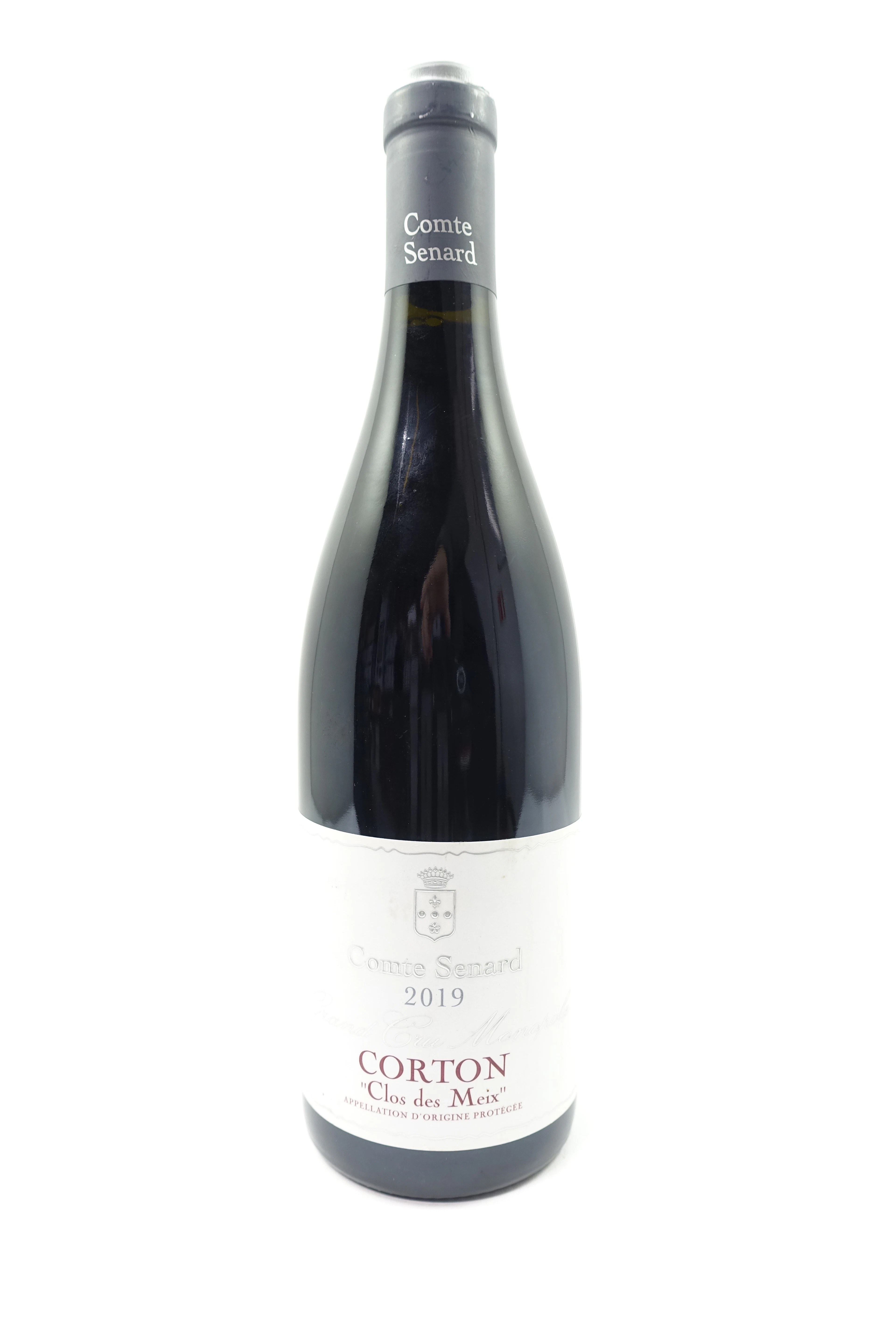 1 bt CORTON 2019 Grand Cru Clos des Meix. Comte Senard