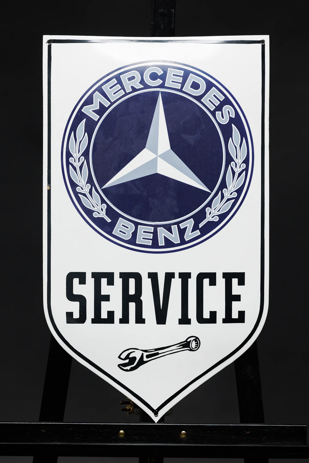 Mercedes-Benz – Enamel sign No reserve