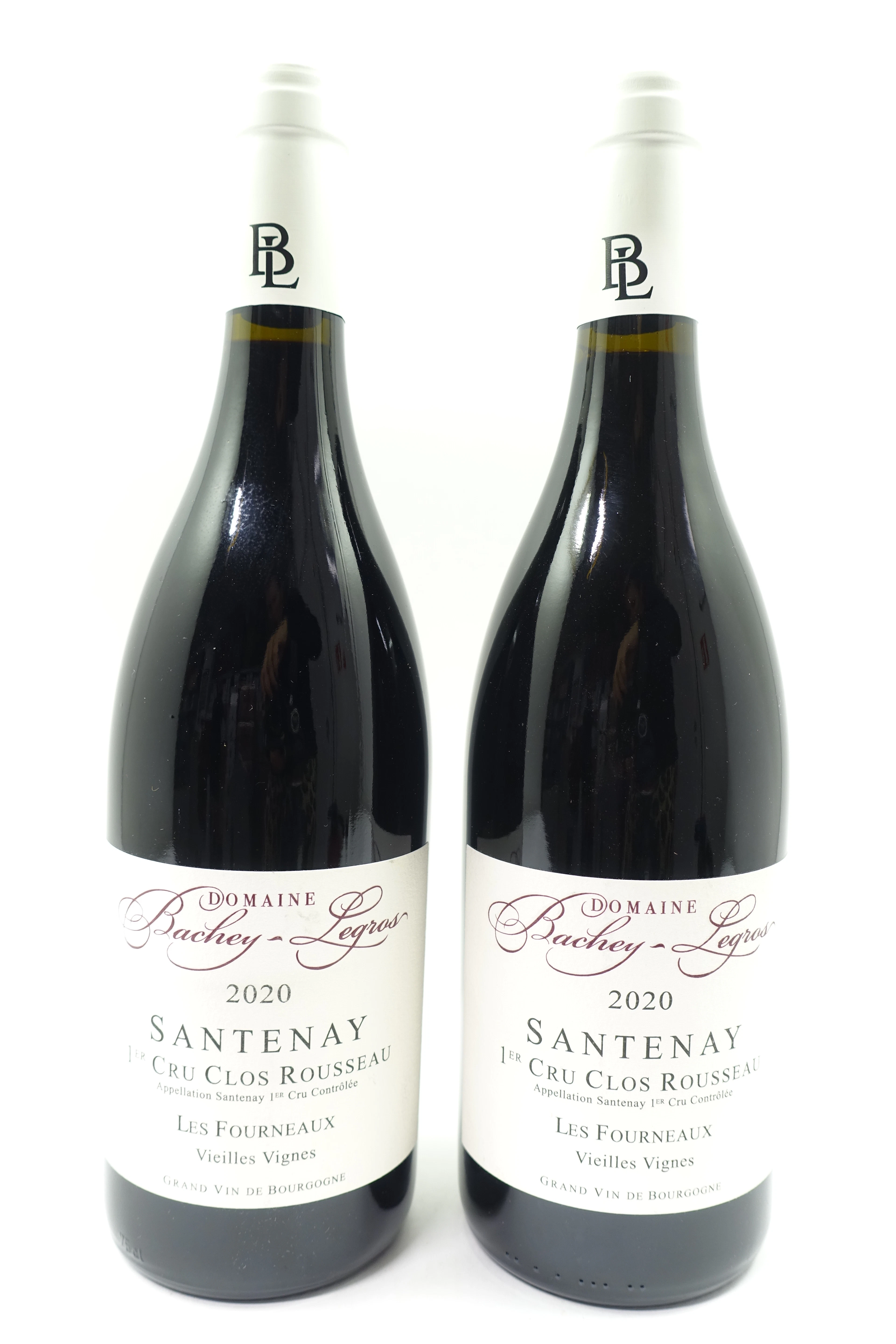 4 bts SANTENAY 2020 1er Cru Clos Rousseau Les Fourneaux VV. Domaine
