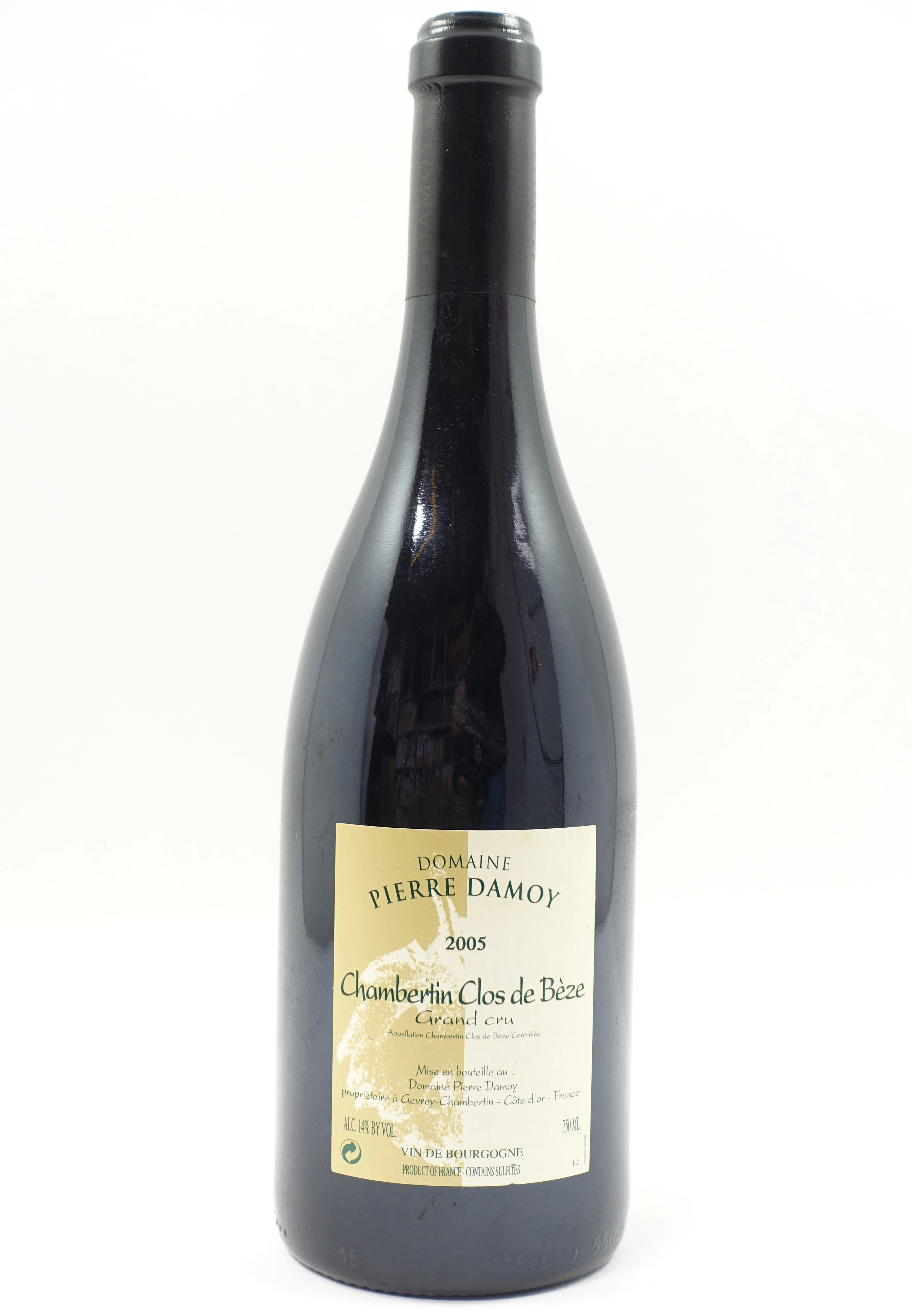 1 bt CHAMBERTIN CLOS DE BEZE 2005 Grand Cru. Pierre Damoy